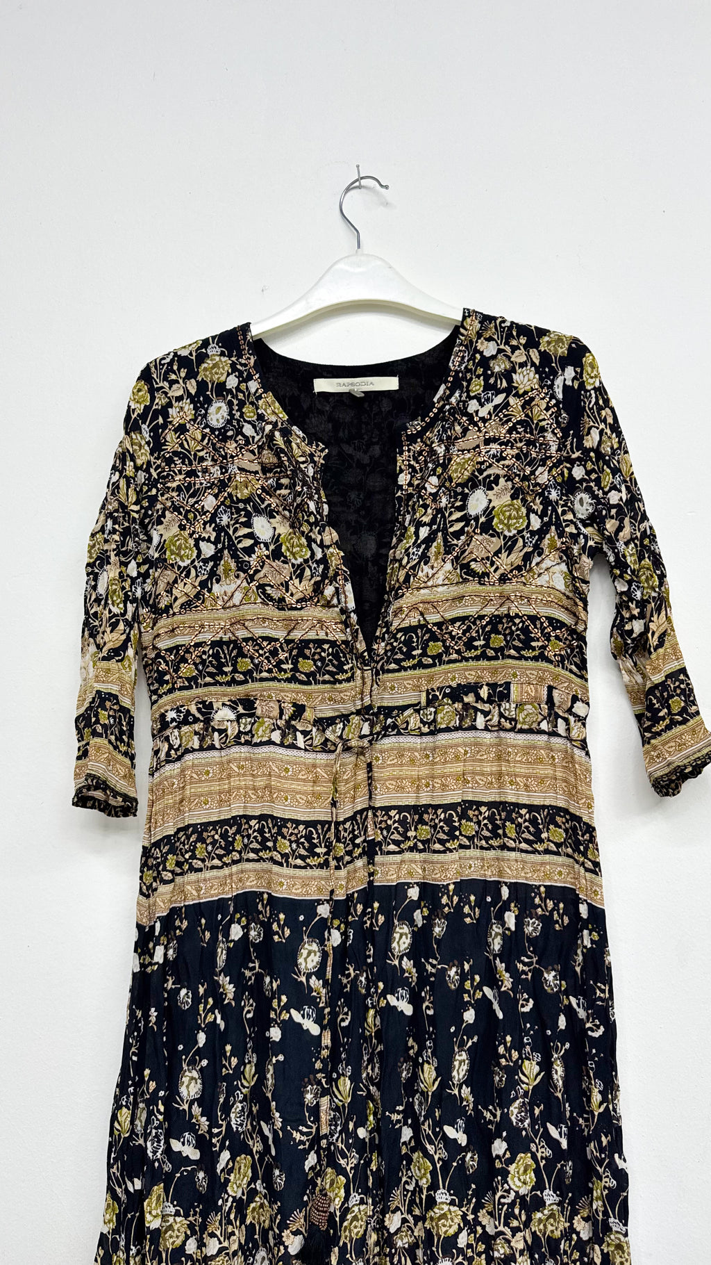 Vestido largo RAPSODIA talle M