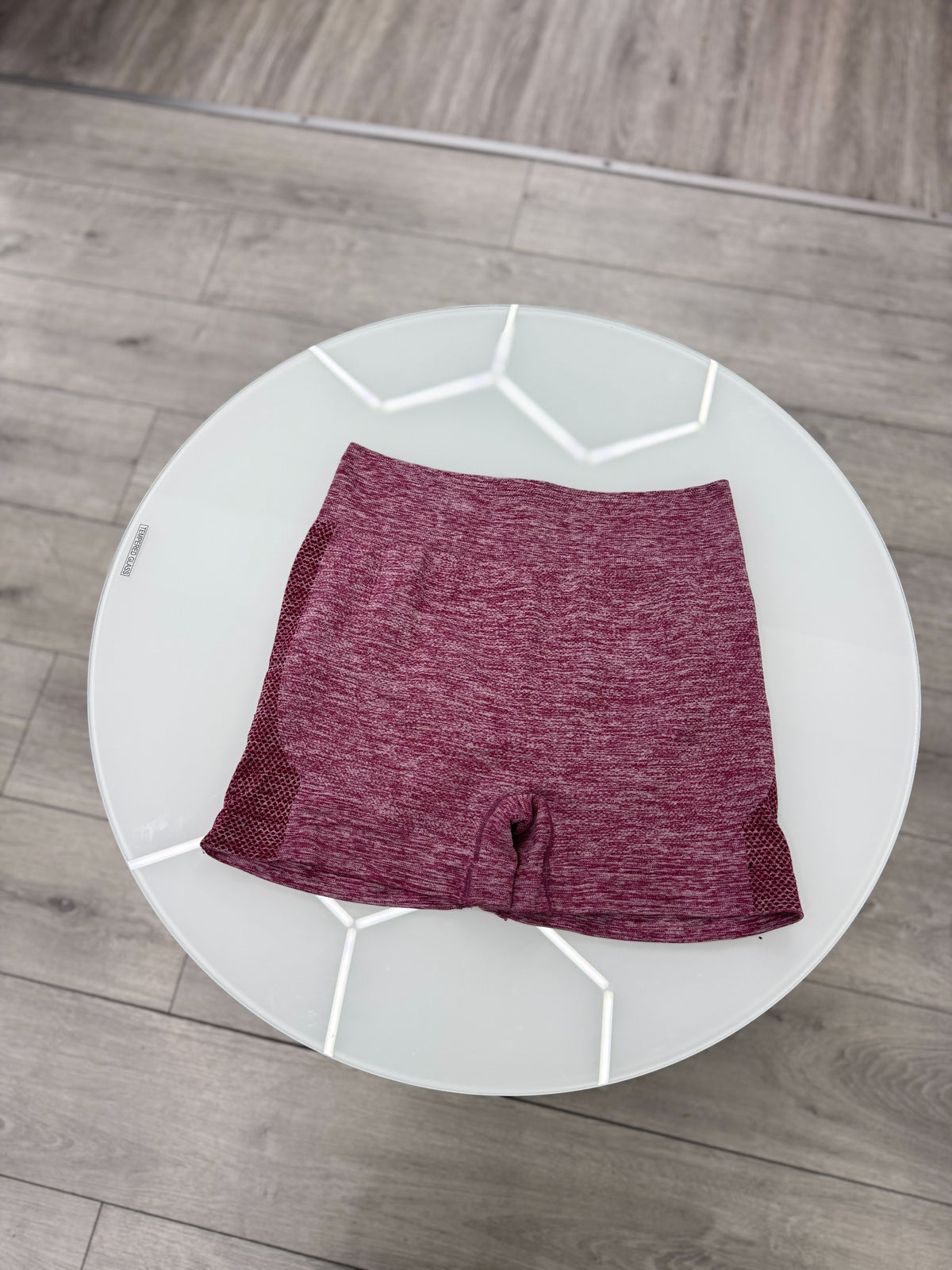 Calza short deportivo bordó talle XL
