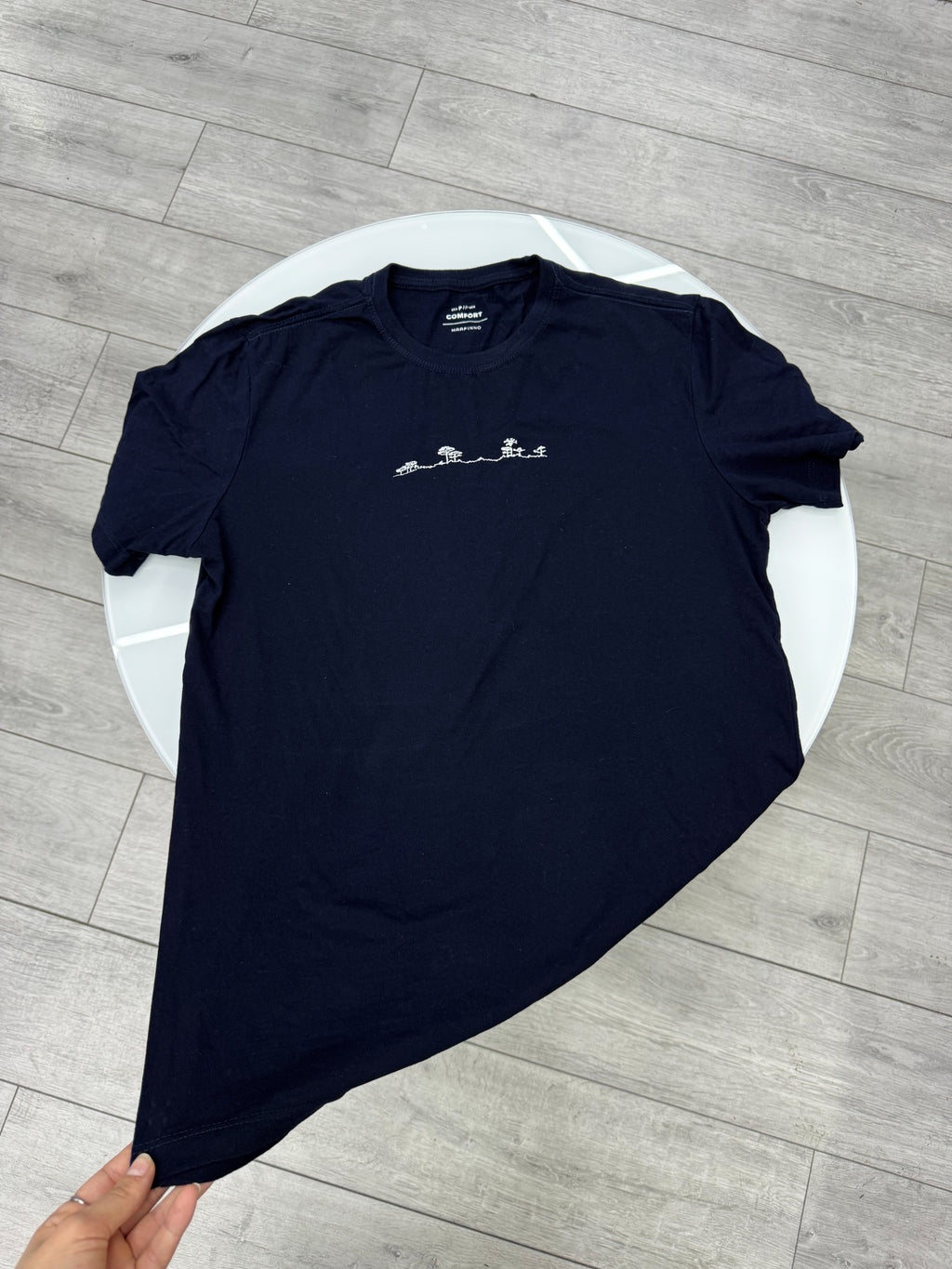 Remera azul MARFINO talle S/M
