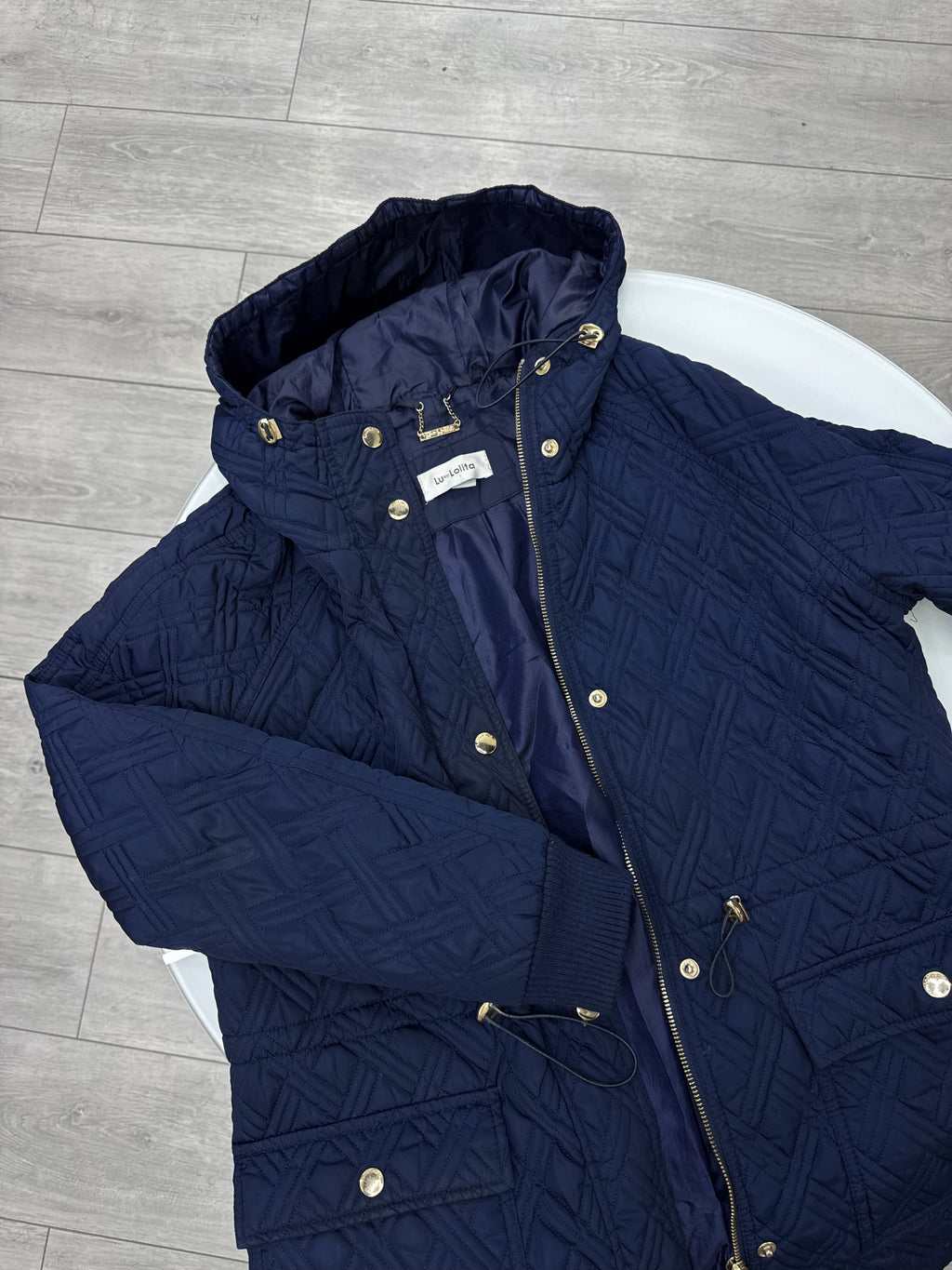 Campera azul de abrigo LOLITA