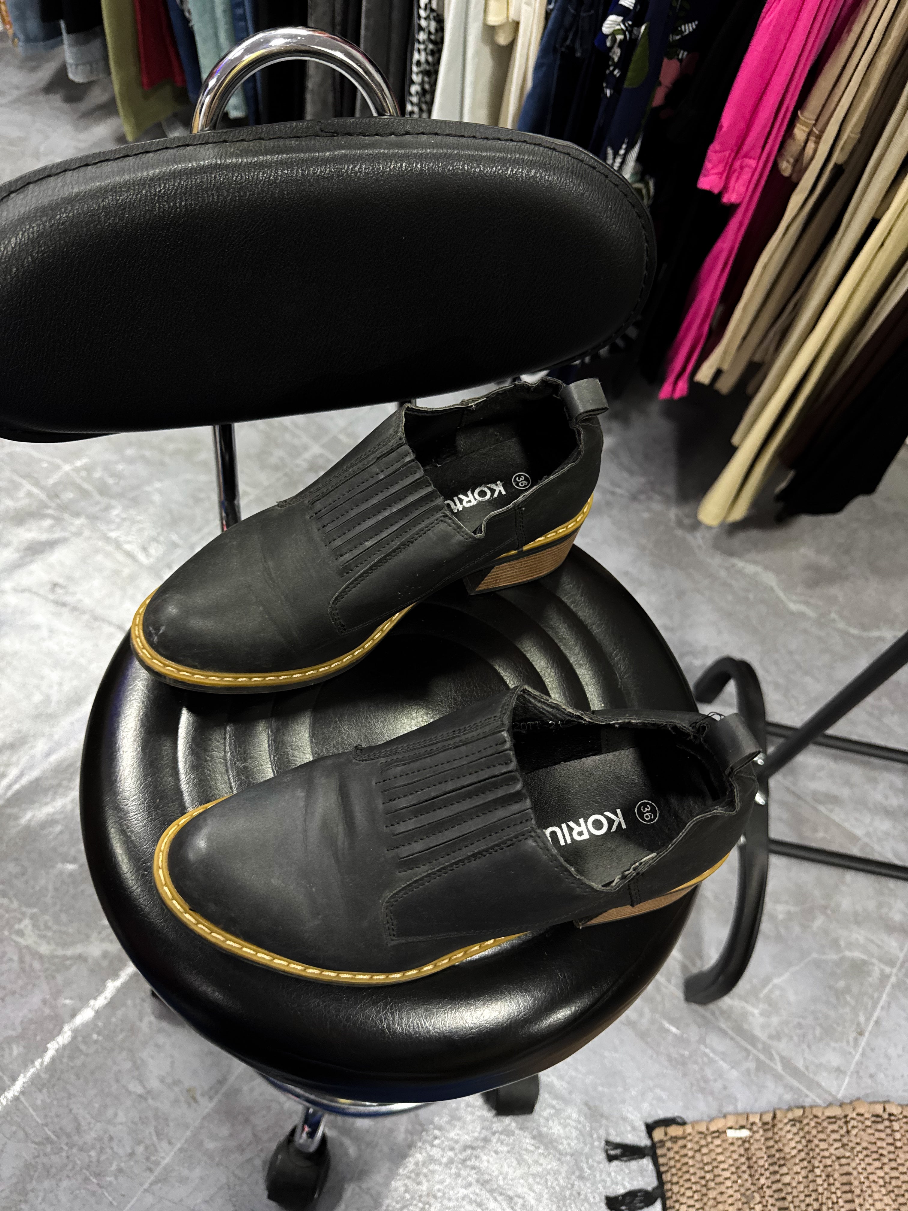 Botines negros Korium