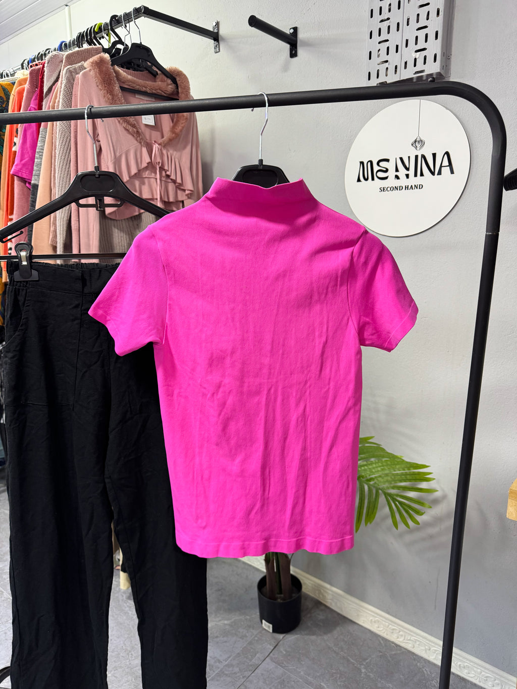 Remera térmica rosada
