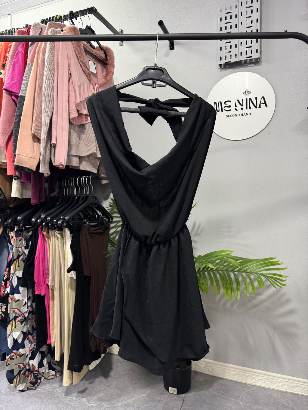 Vestido negro talle S/M