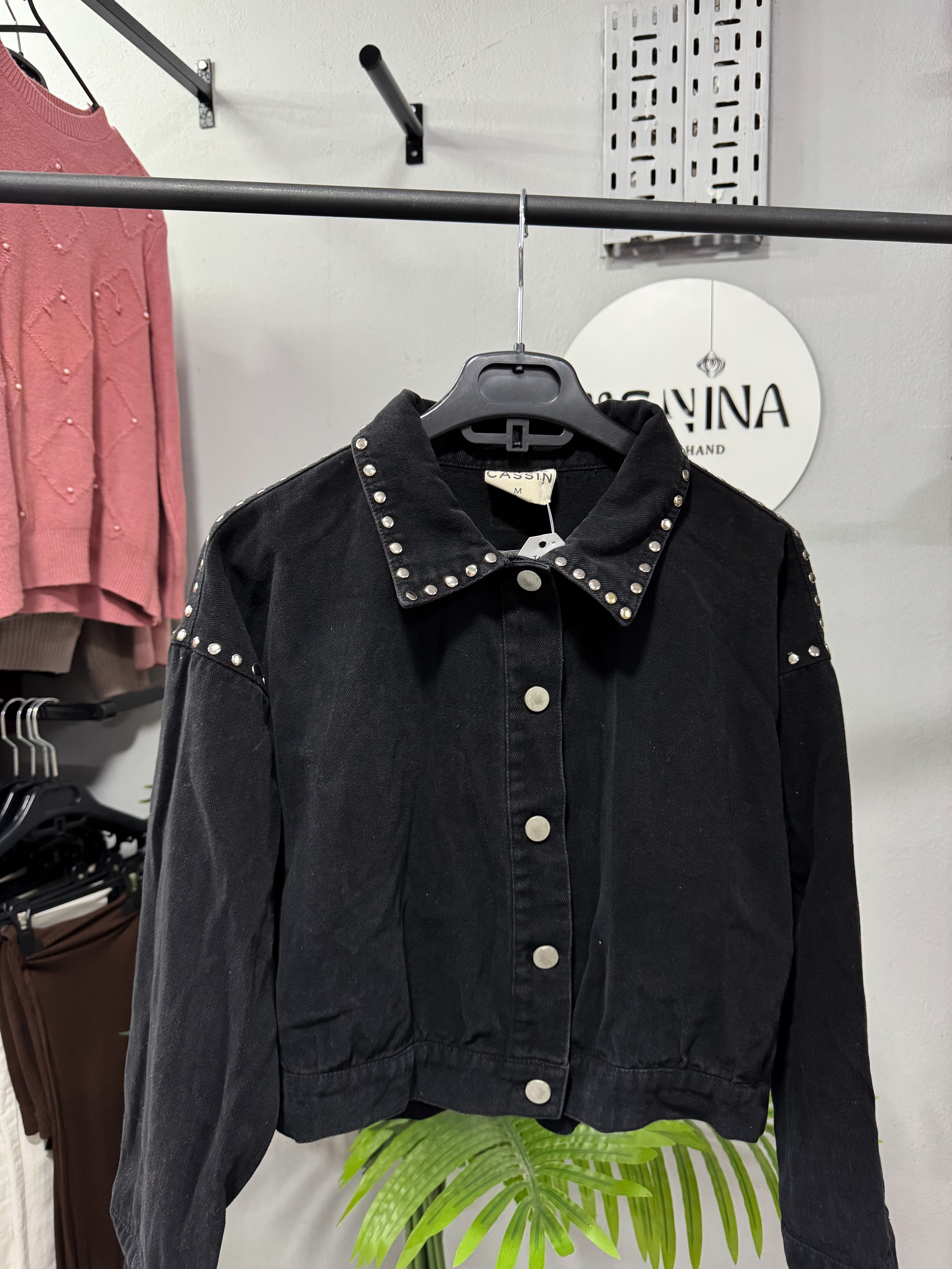 Chaqueta negra Daniel Cassin