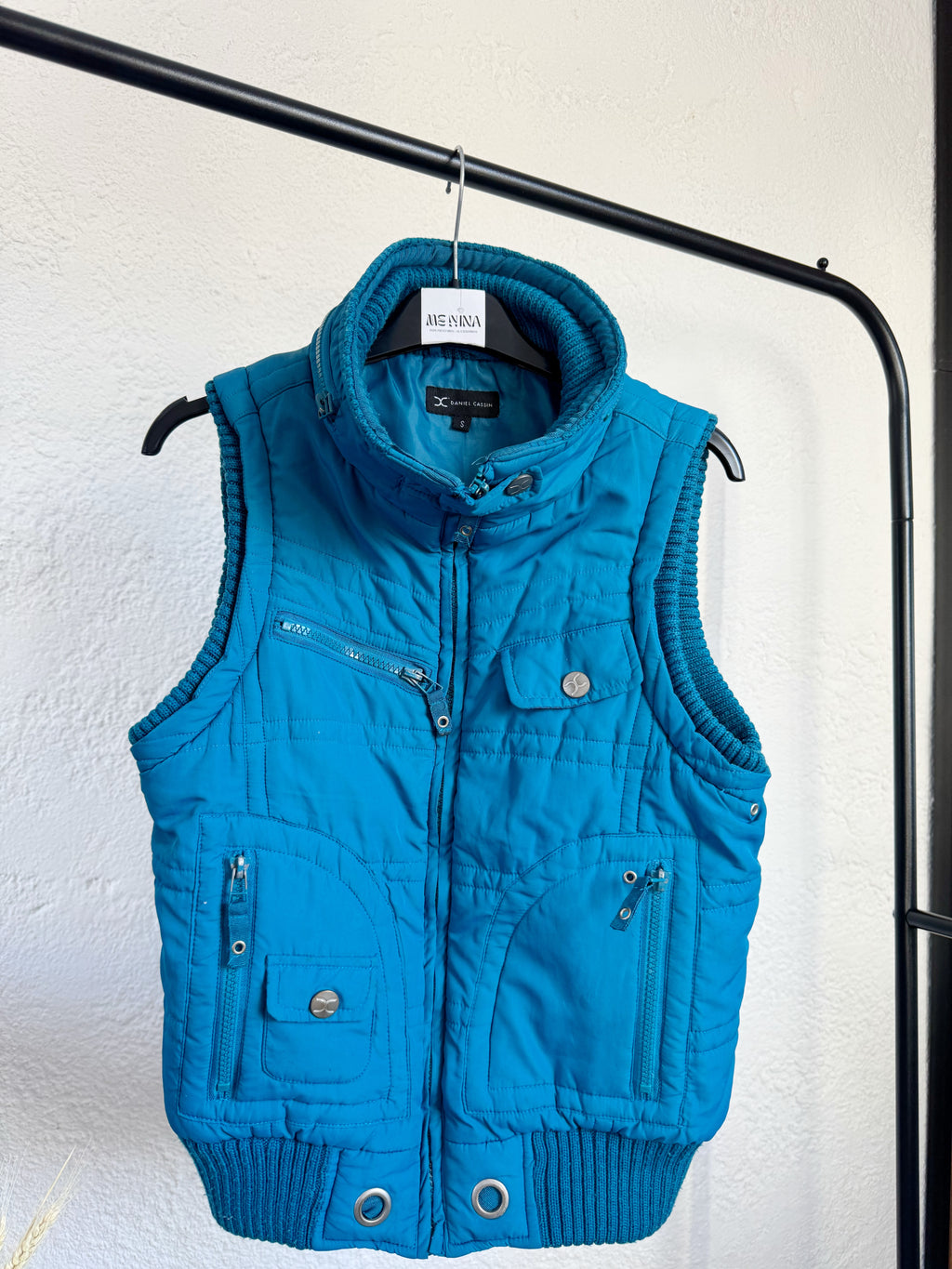 Chaleco celeste Daniel Cassin