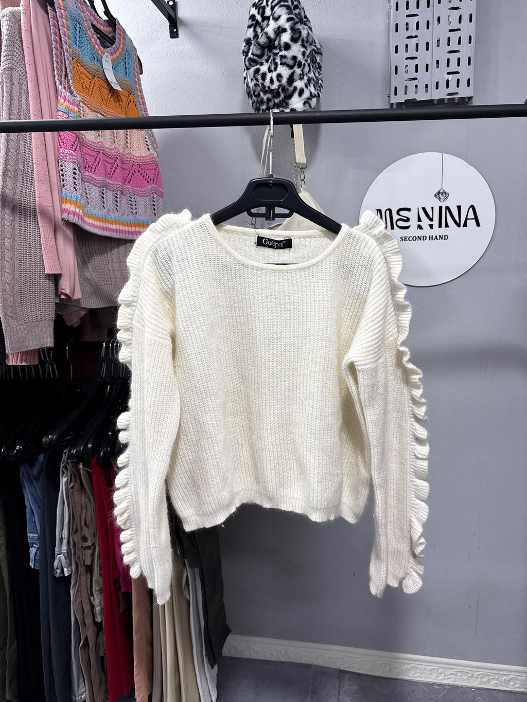 Buzo de hilo beige