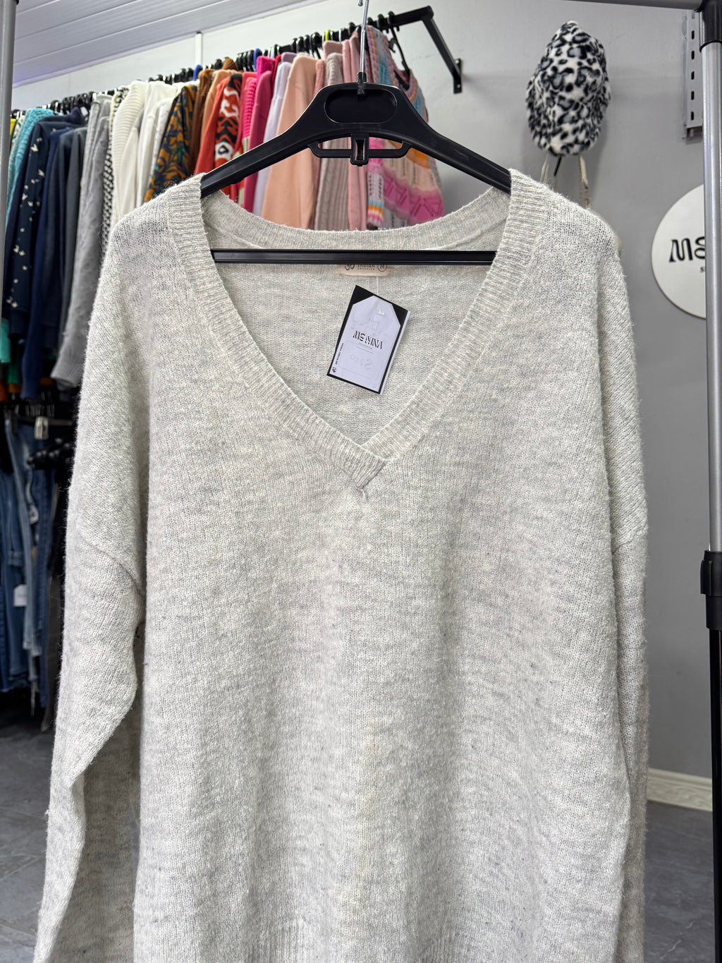 Buzo gris talle M