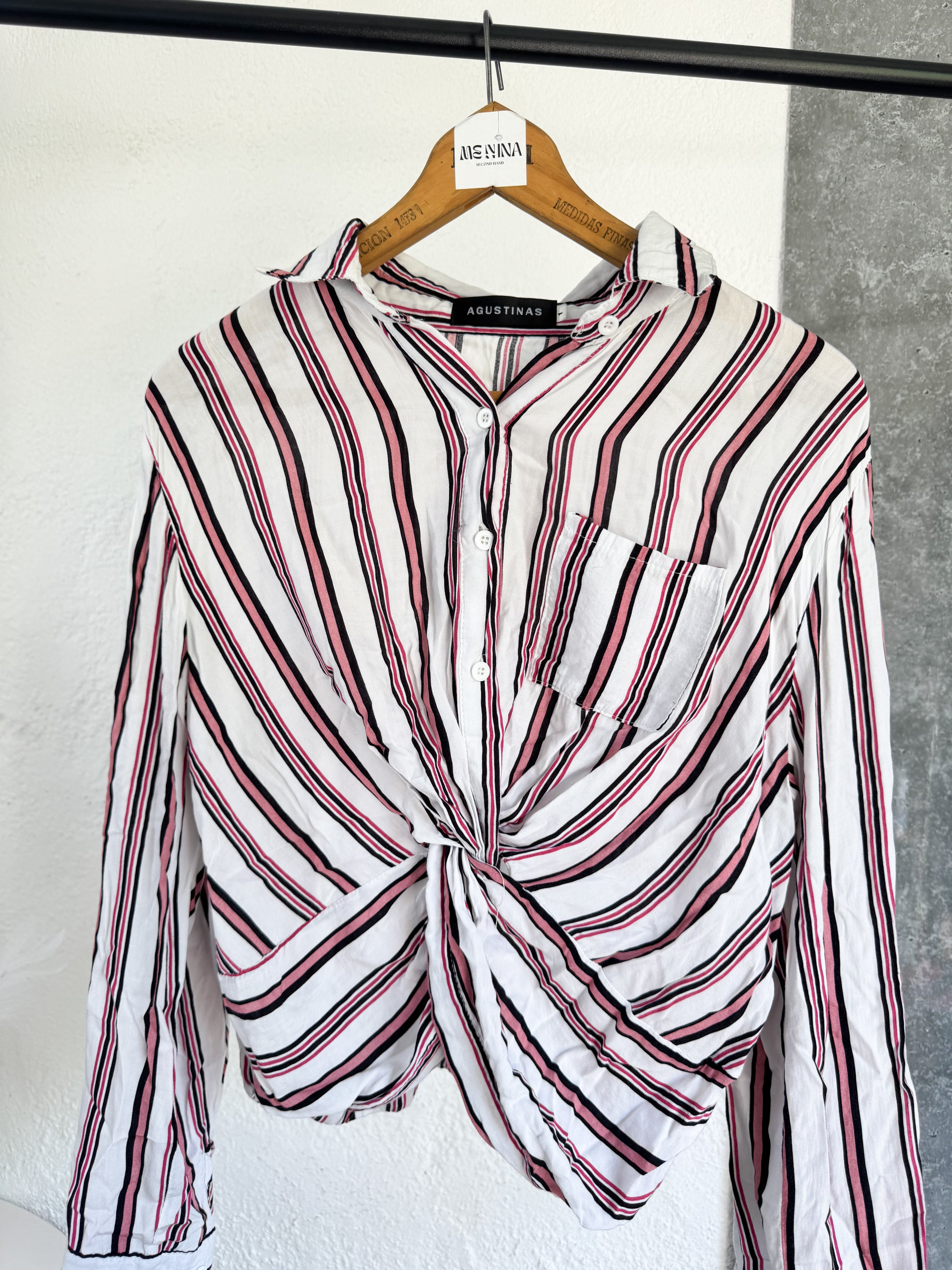 Camisa con nudo AGUSTINAS