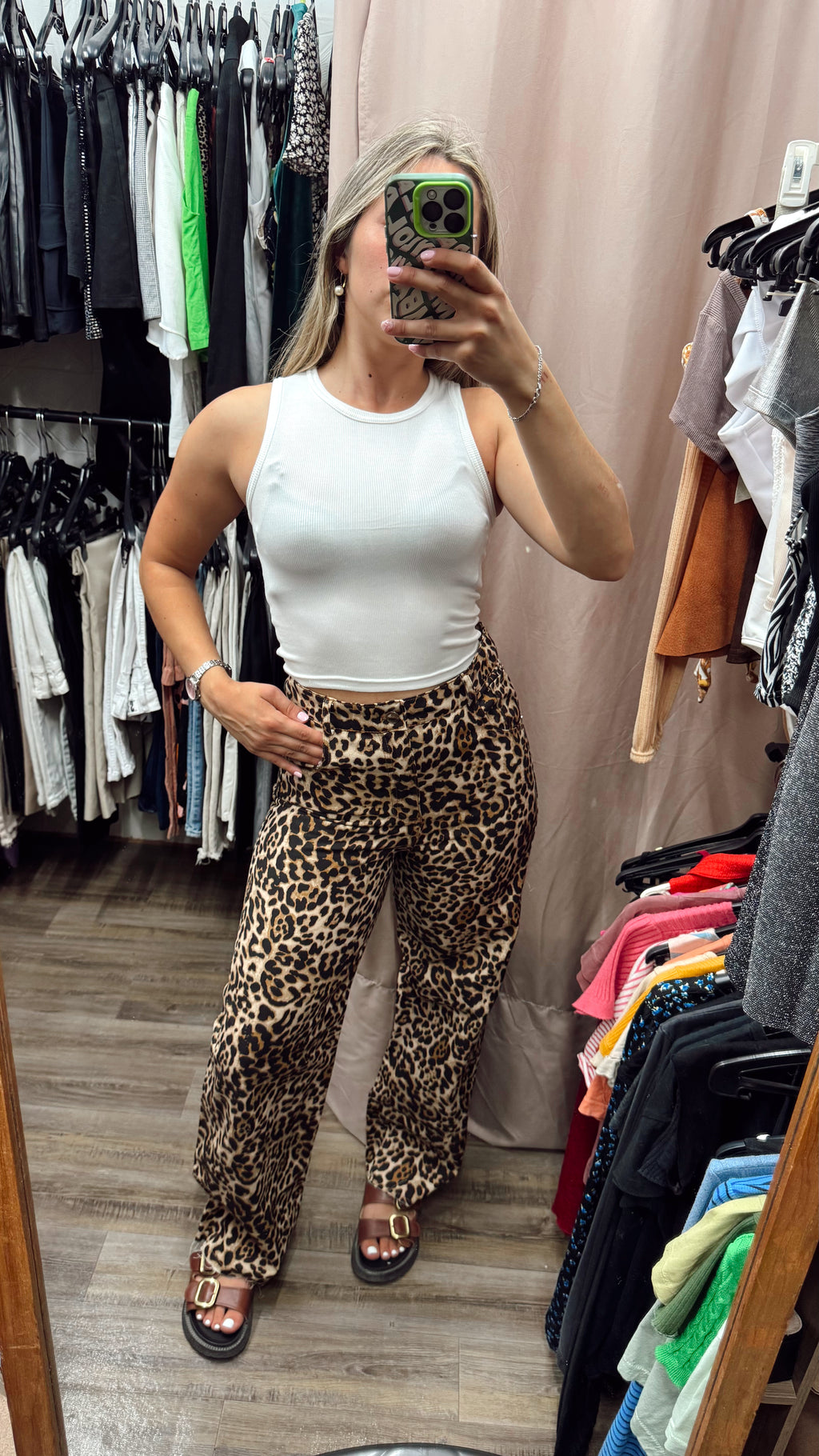 Pantalón animal print