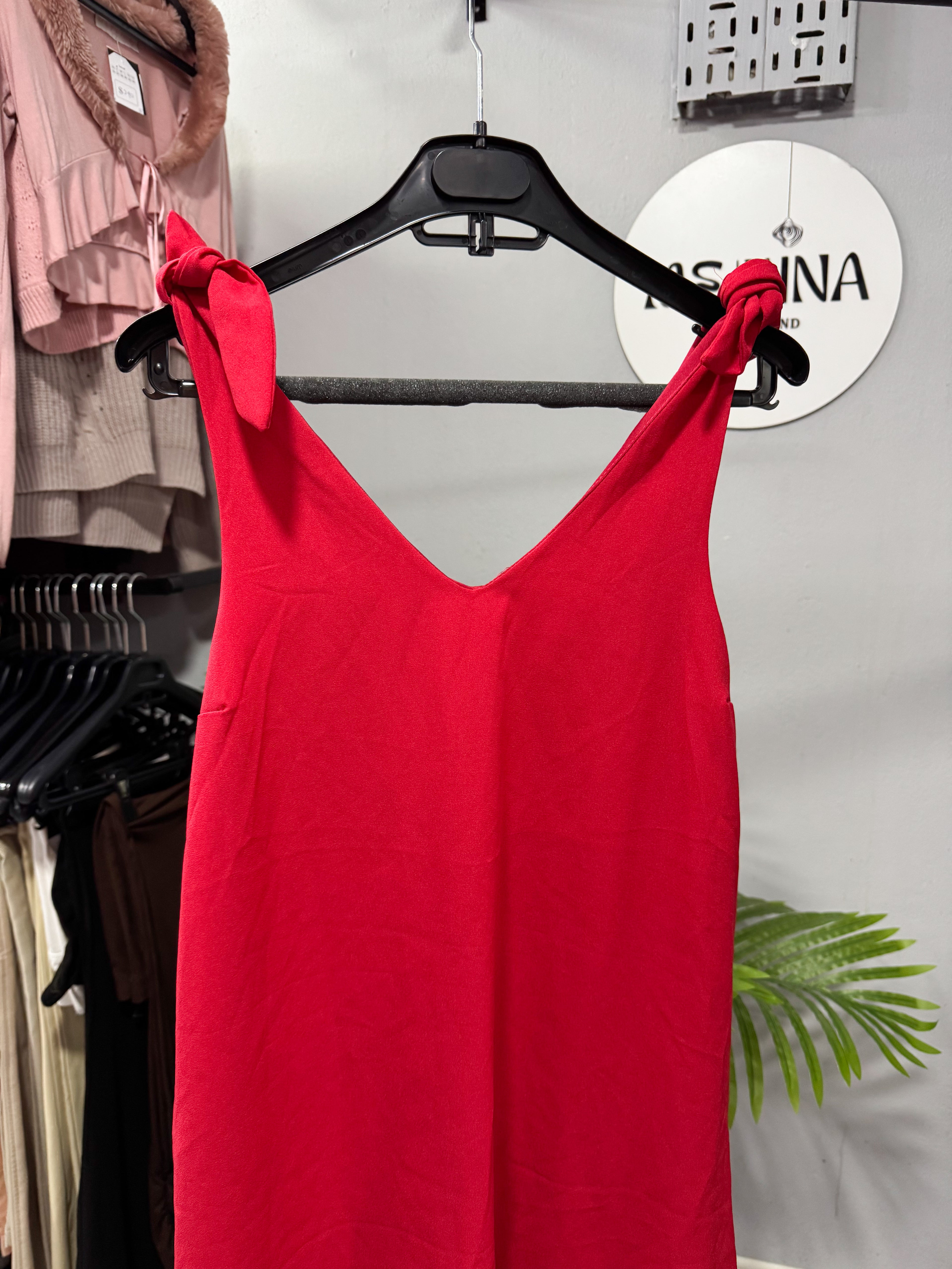 Vestido rojo básico