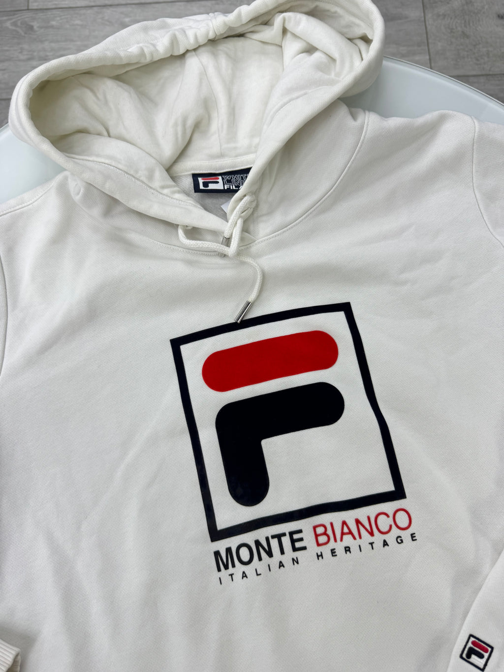 Canguro blanco FILA original talle XS/S
