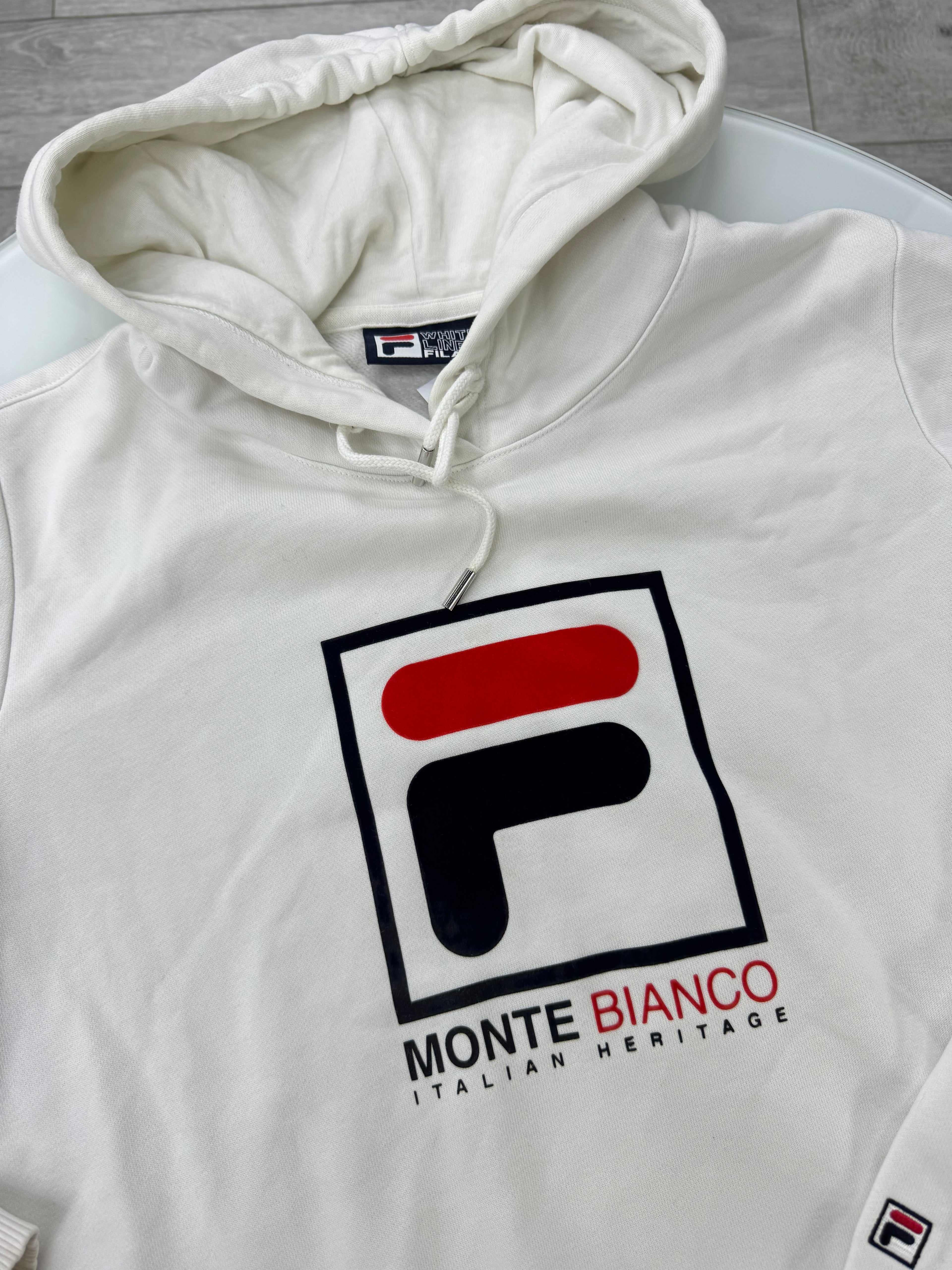 Canguro blanco FILA original talle XS/S