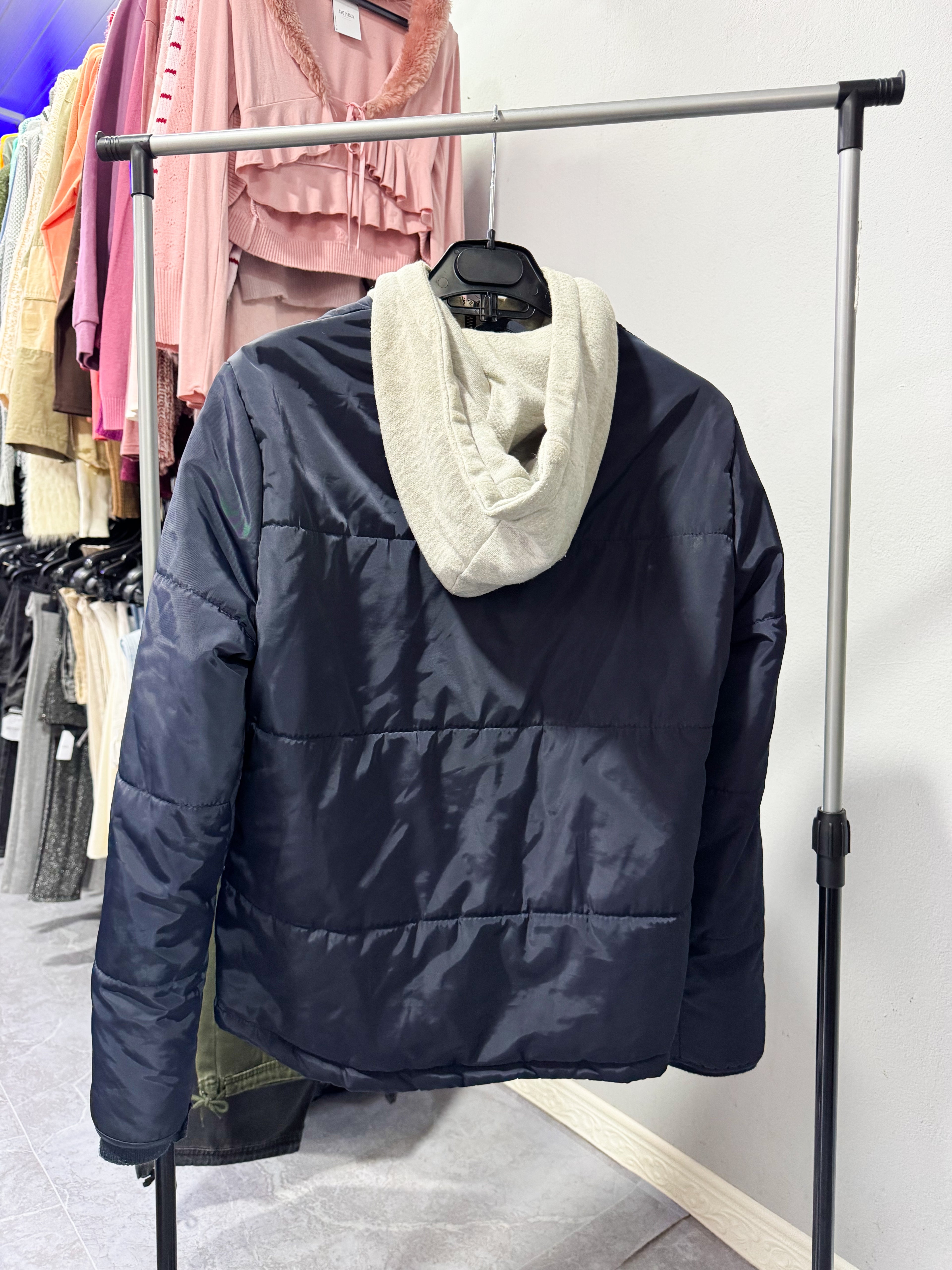 Campera de abrigo azul