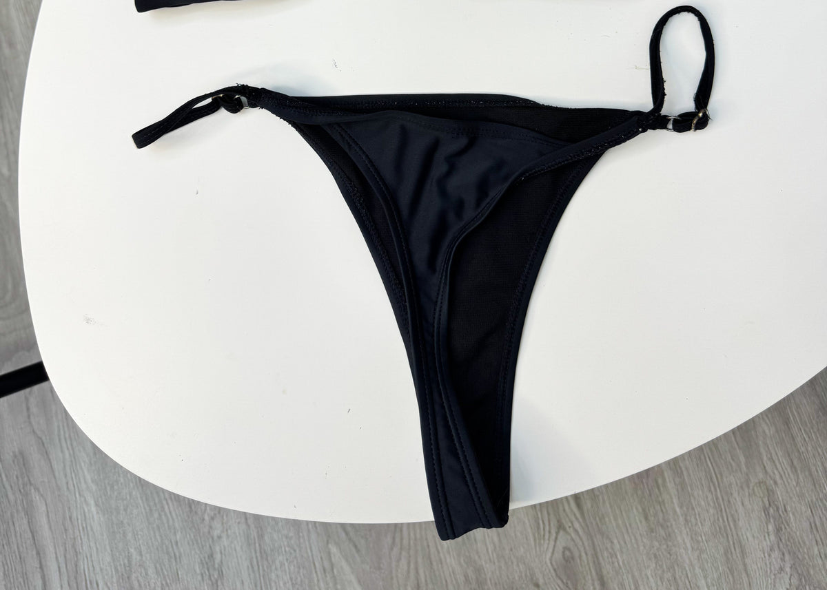Bikini negra talle M