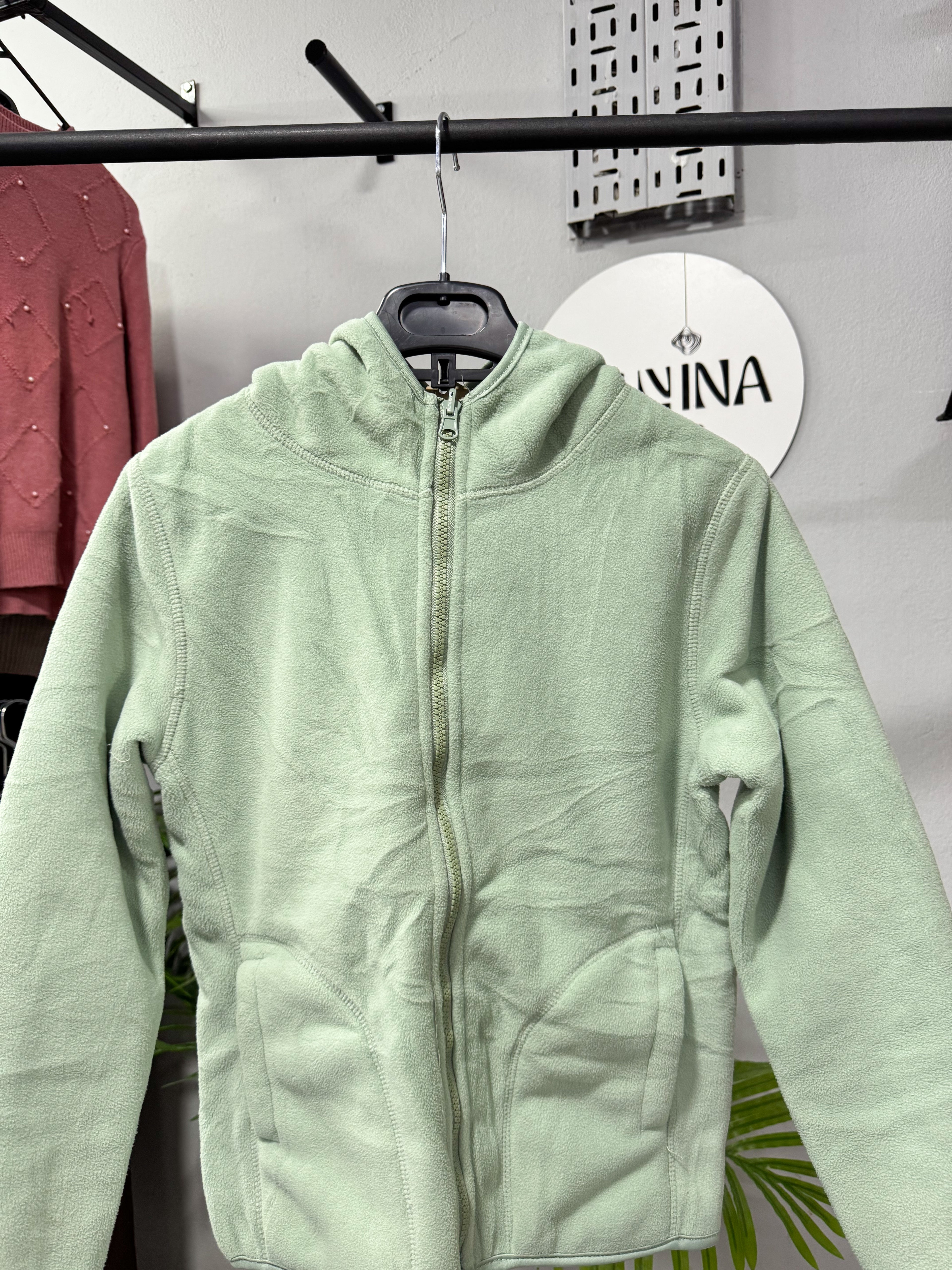 Campera polar con corderito