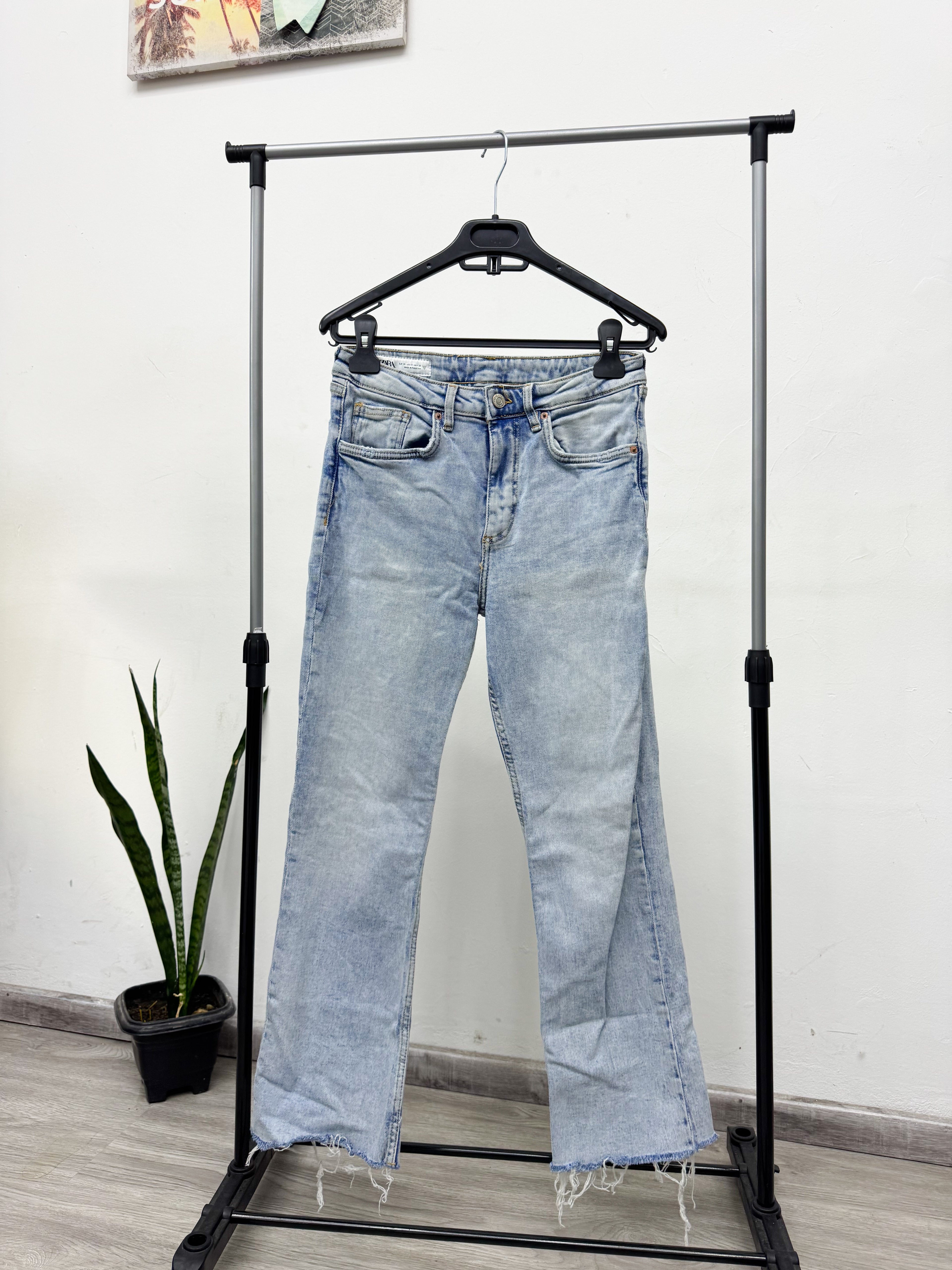 Jean ZARA ancho talle 38