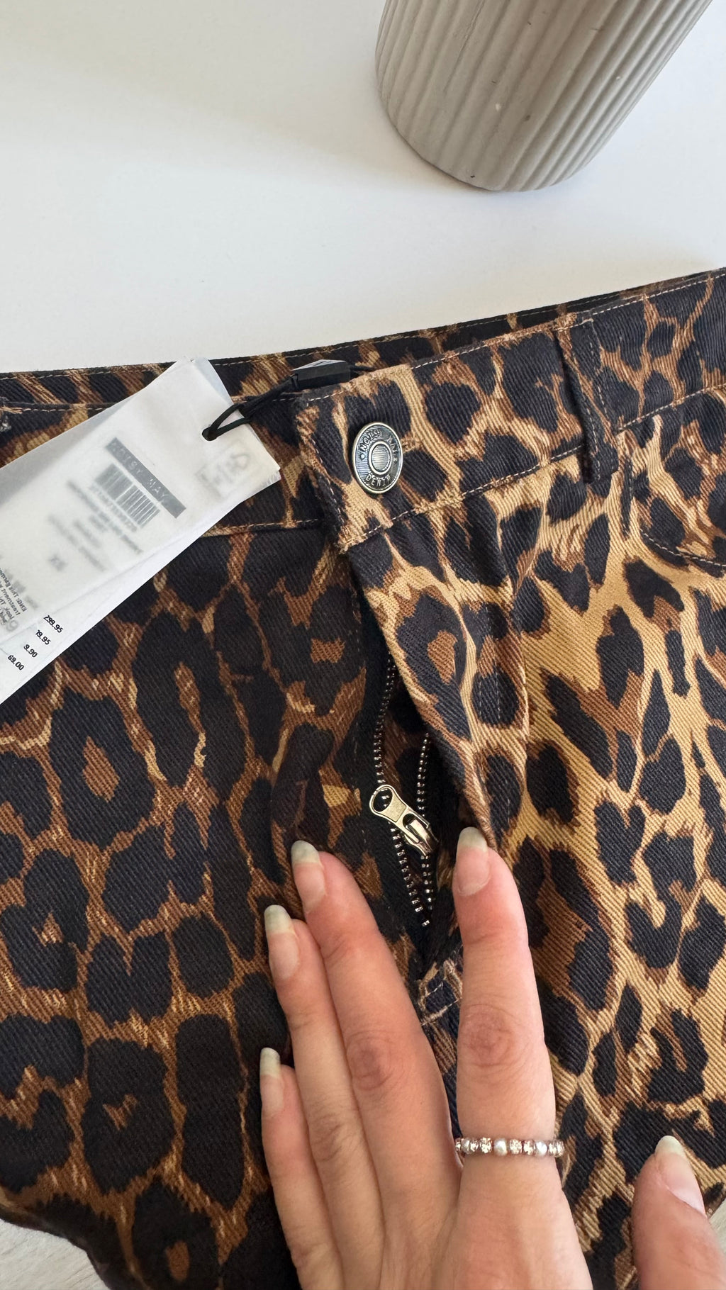 NUEVA Mini animal print ONLY *detalle en carril del cierre