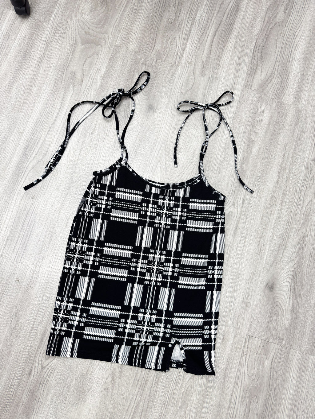 Vestido/enterito a cuadros