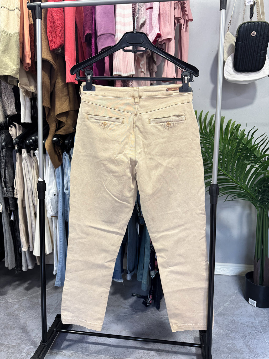 Pantalon beige de oficina