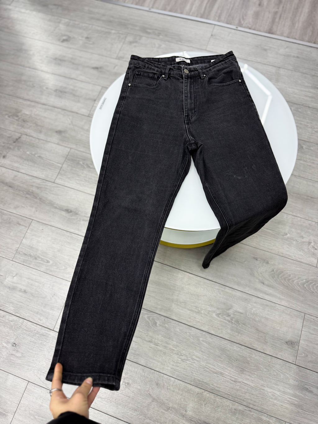 Jean negro Bas talle 38