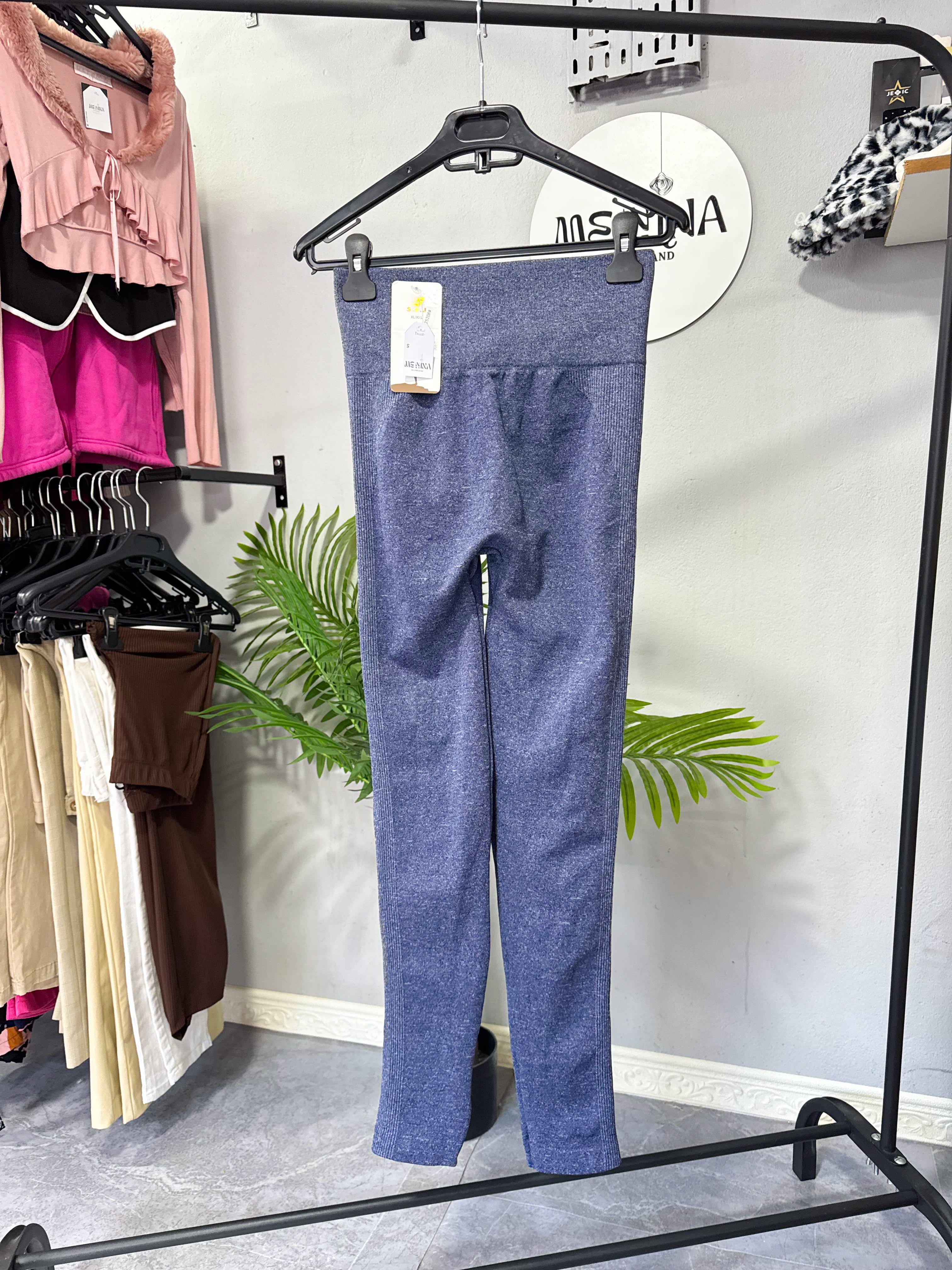 Calza azul NUEVA talle L/XL