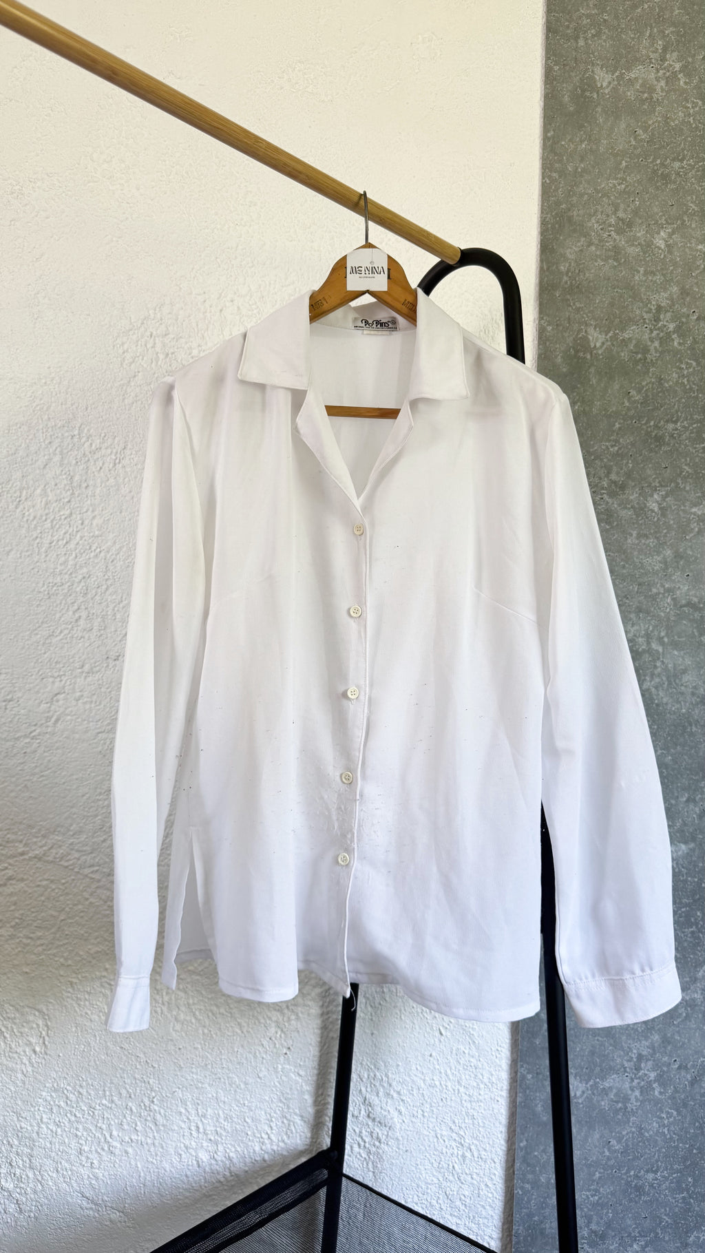 Camisa blanca talle M/L