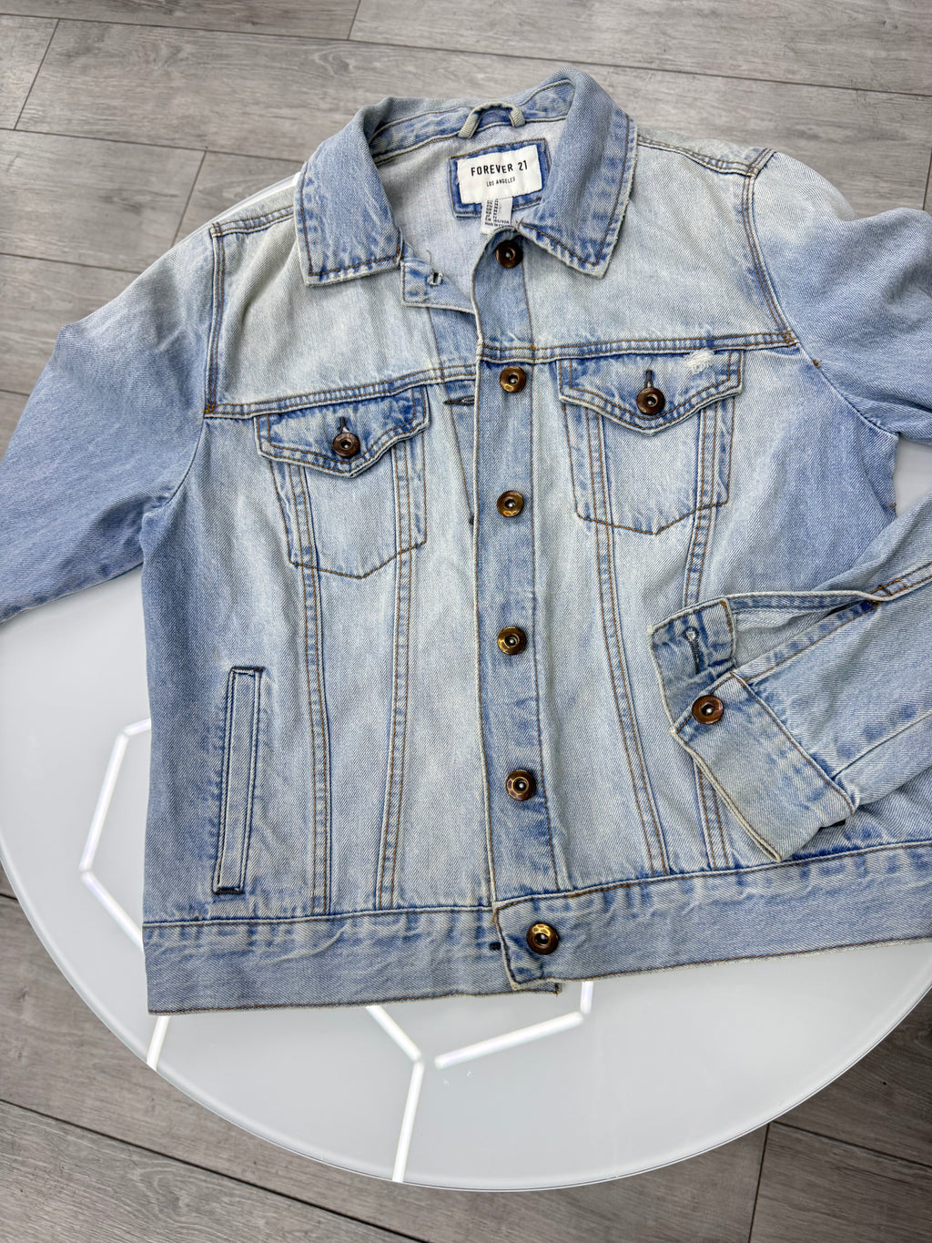 Chaqueta de jean Forever 21 talle M