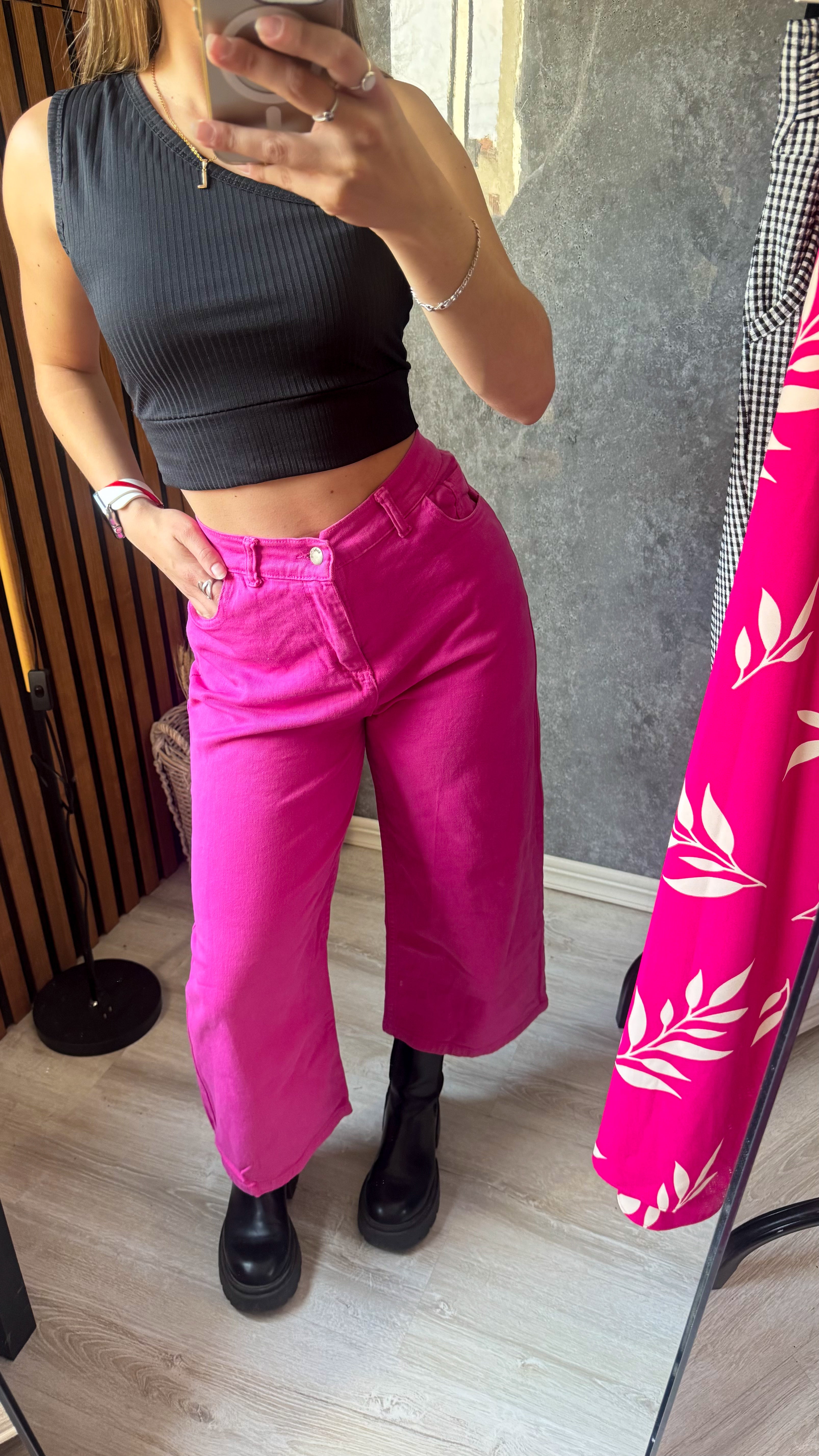 Pantalón rosa