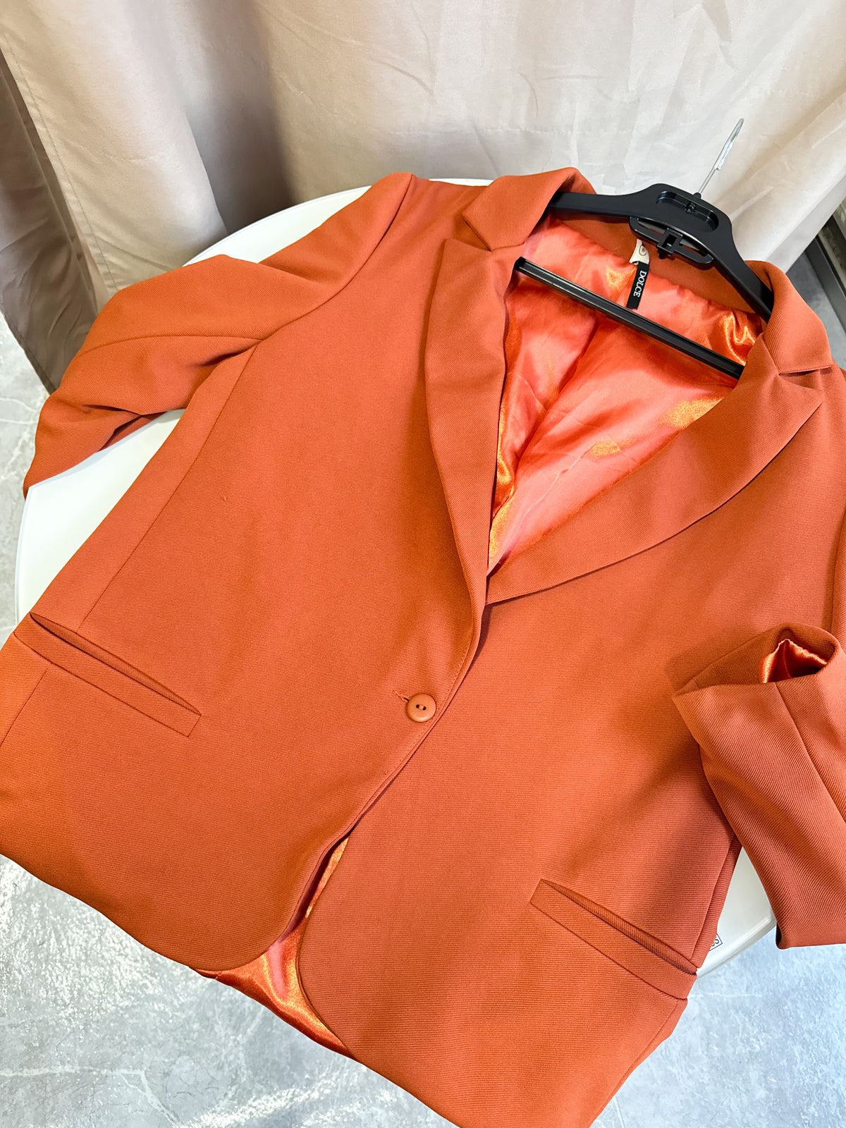 Blazer naranja Dolce Ragazza talle M