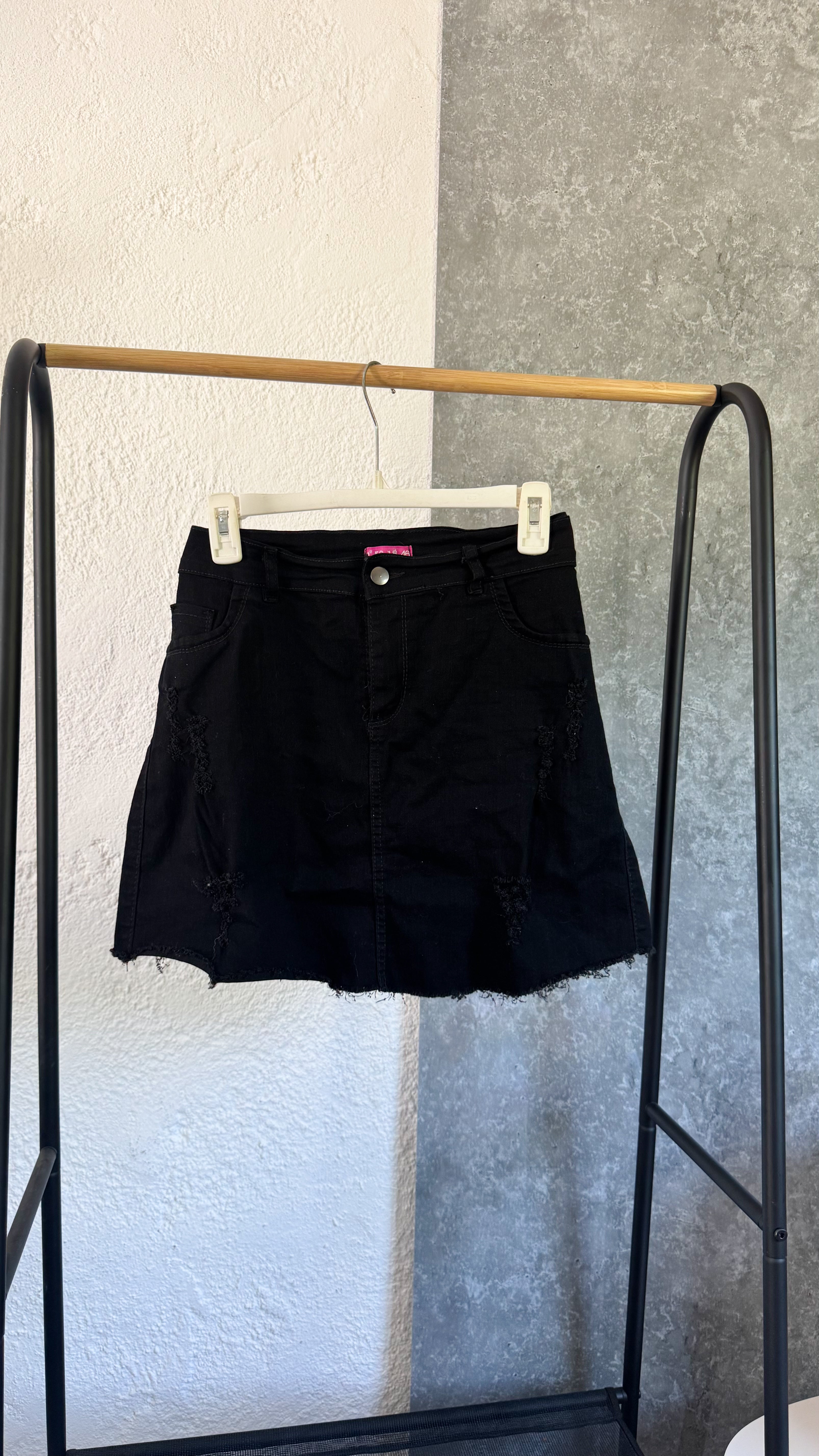 Pollera de Jean negra