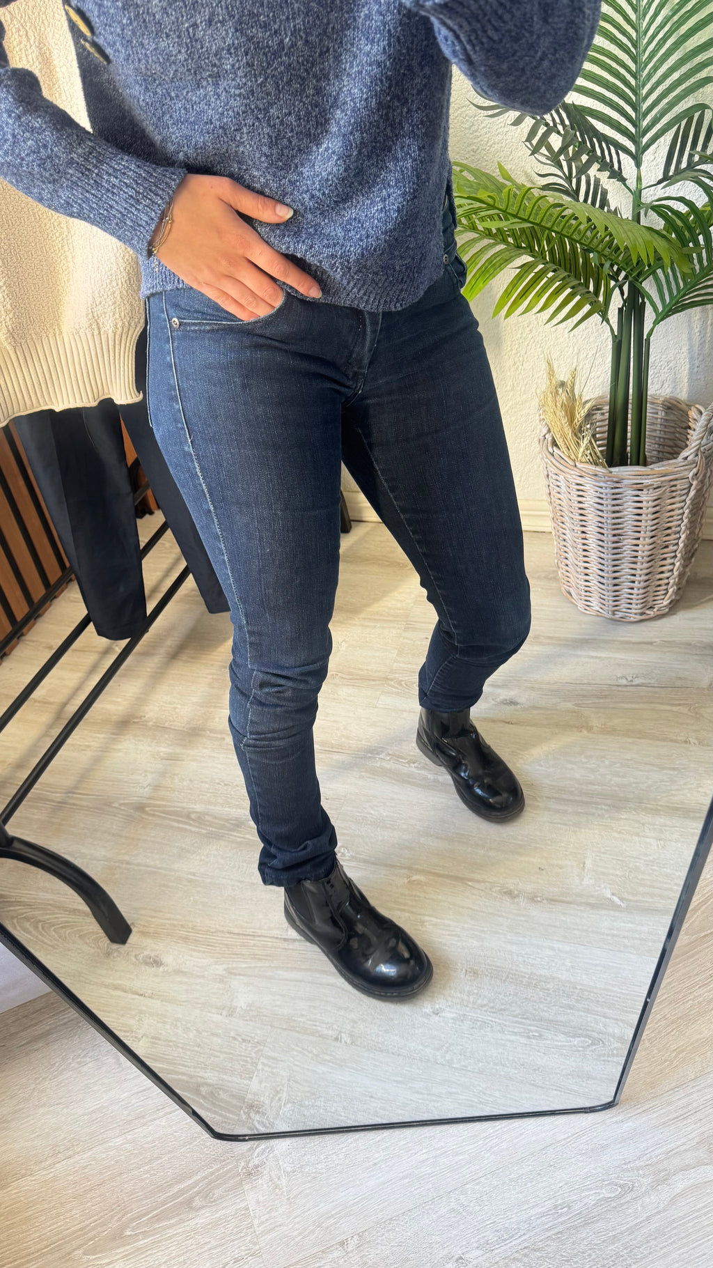 Jean talle 26 con licra