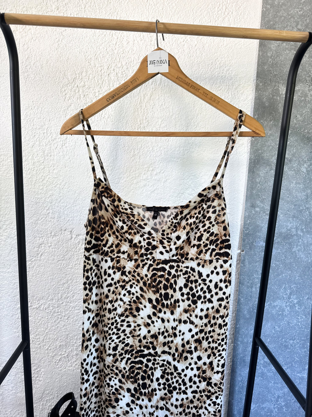 Vestido animal print