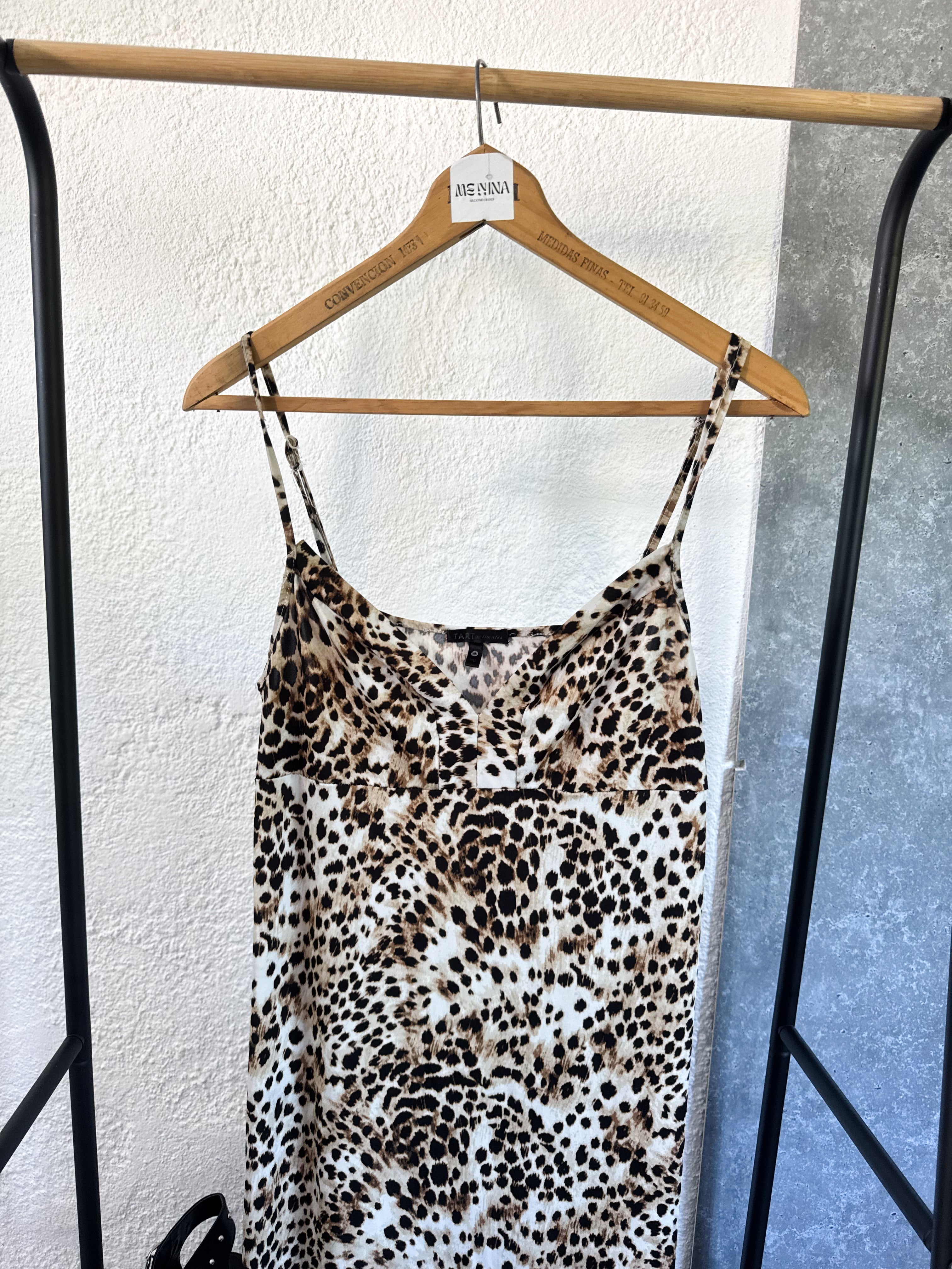 Vestido animal print