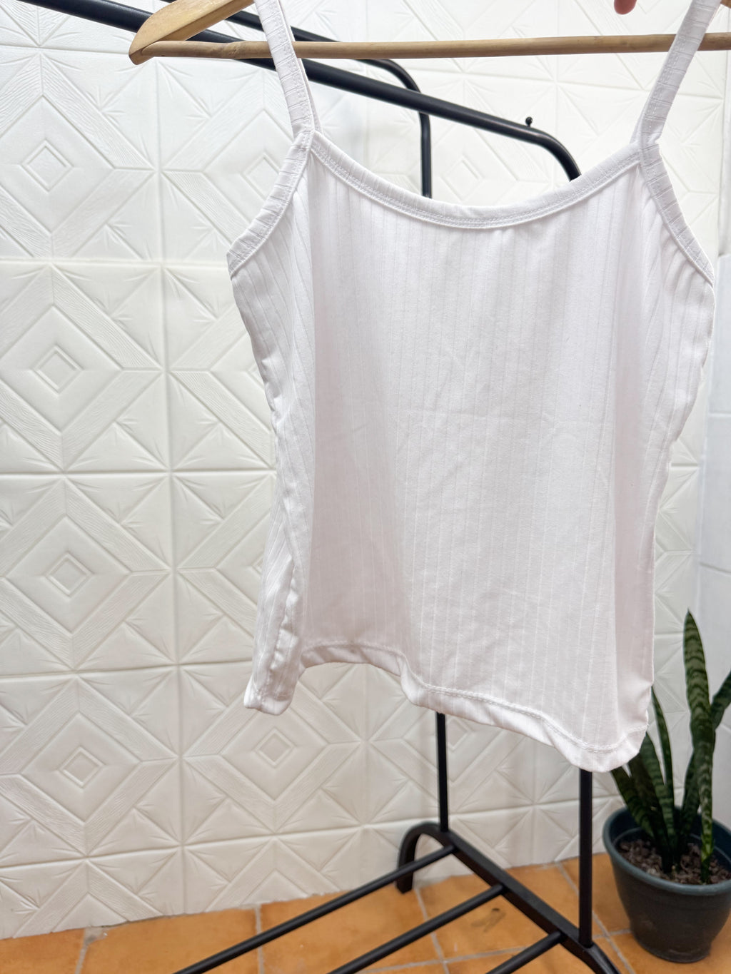 Top/Musculosa blanca morley