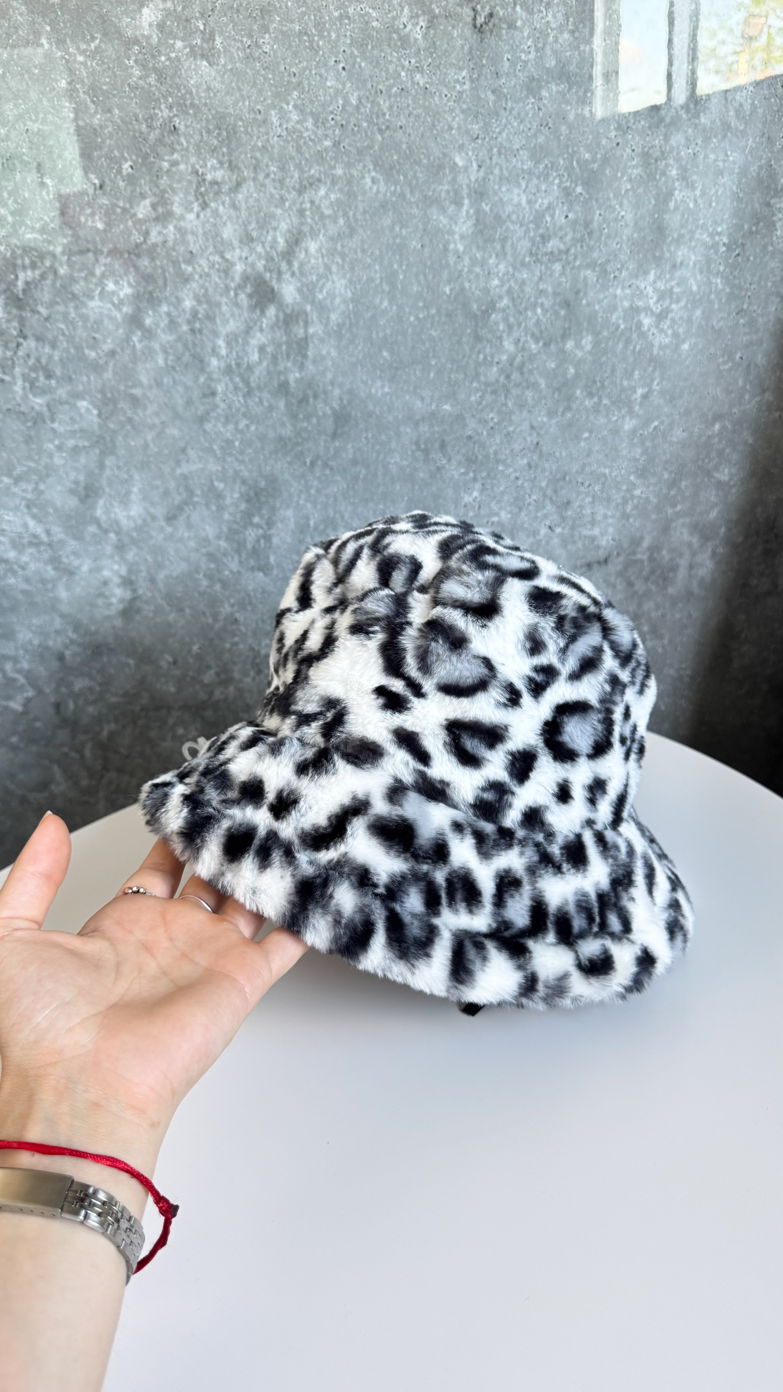 Gorro piluso animal print