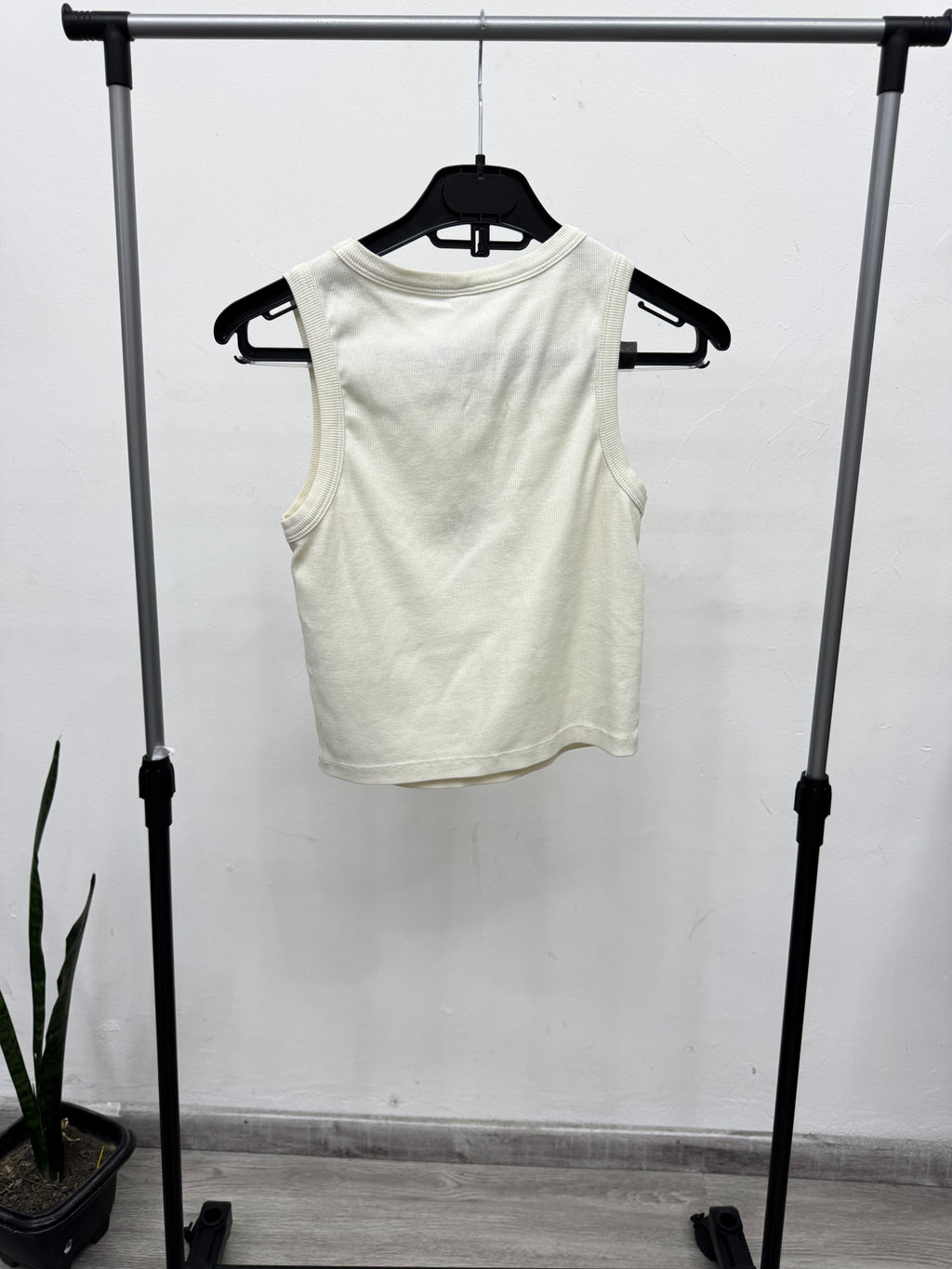 Top blanco con estrella