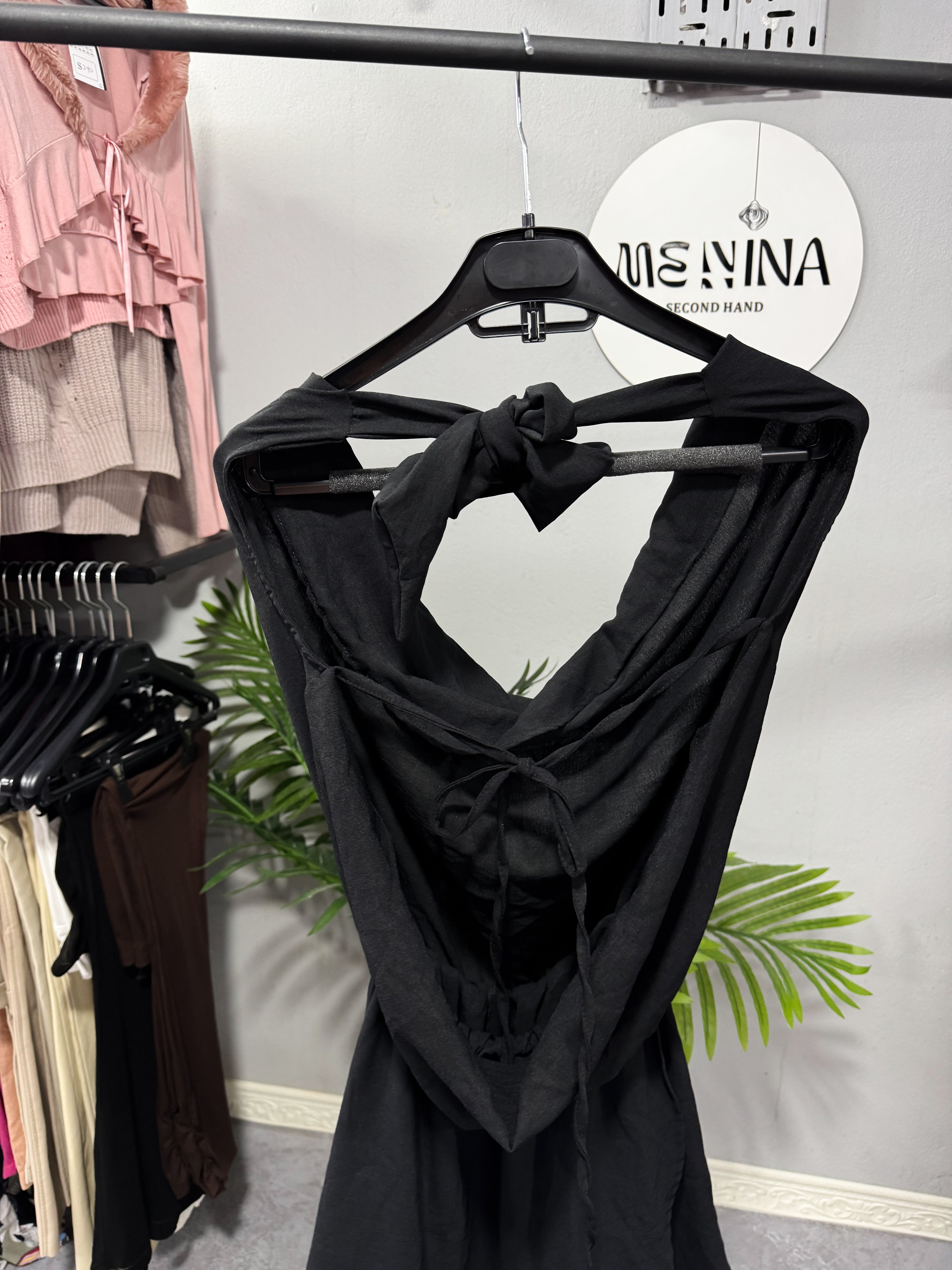 Vestido negro talle S/M