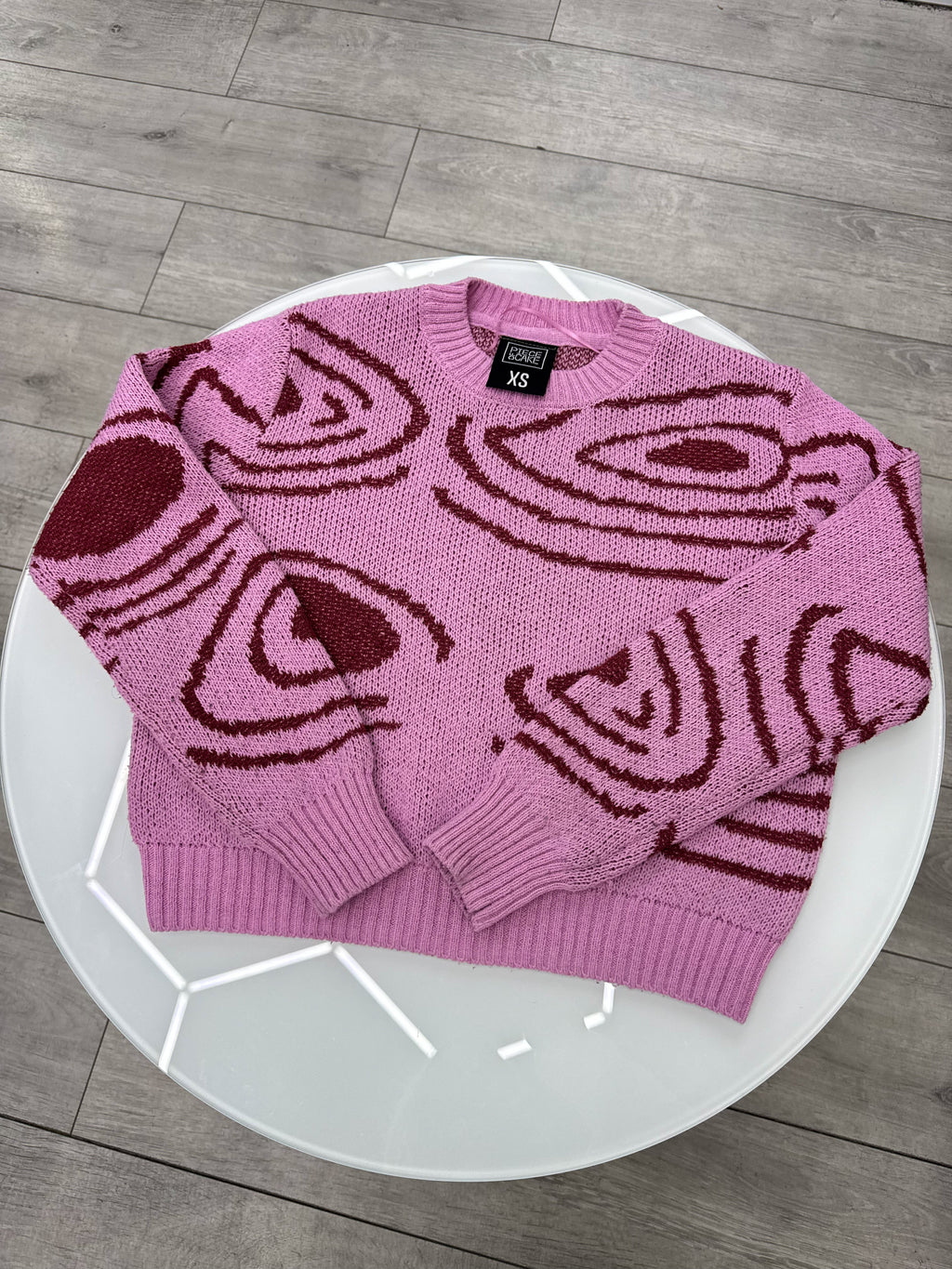 Buzo rosado Piece of Cake talle XS