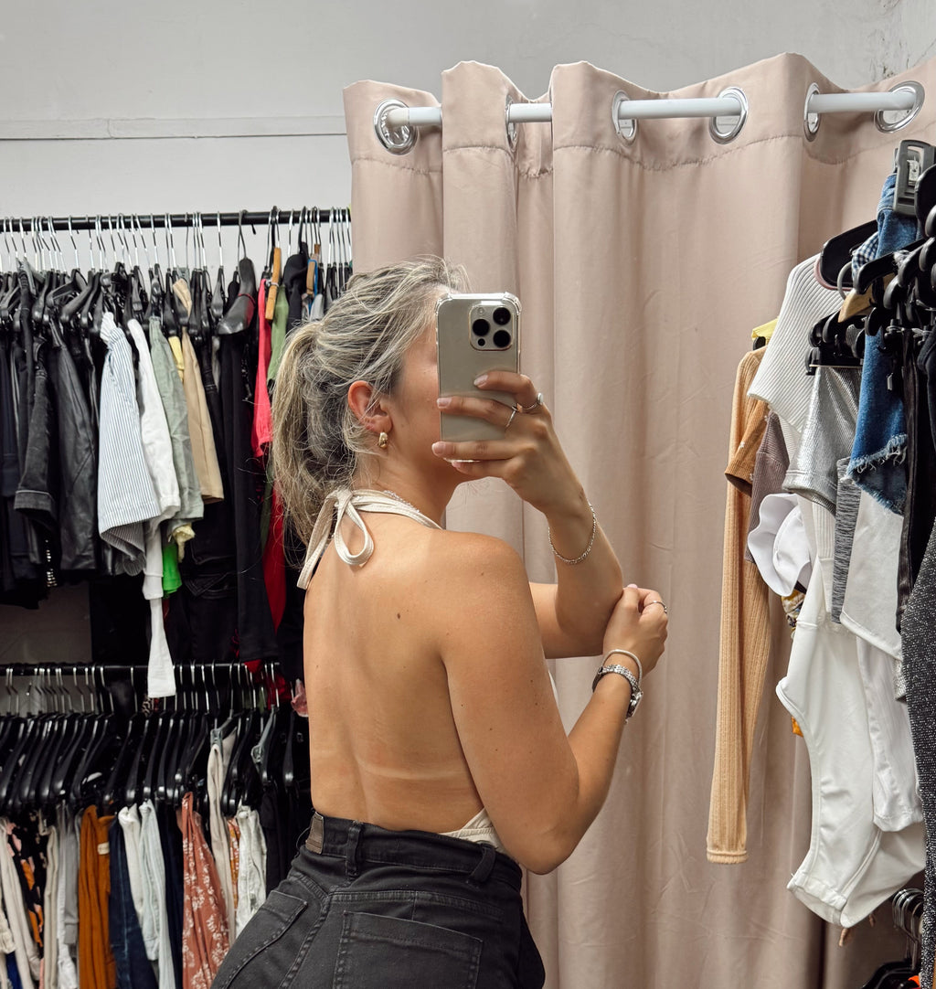 Body beige con push up