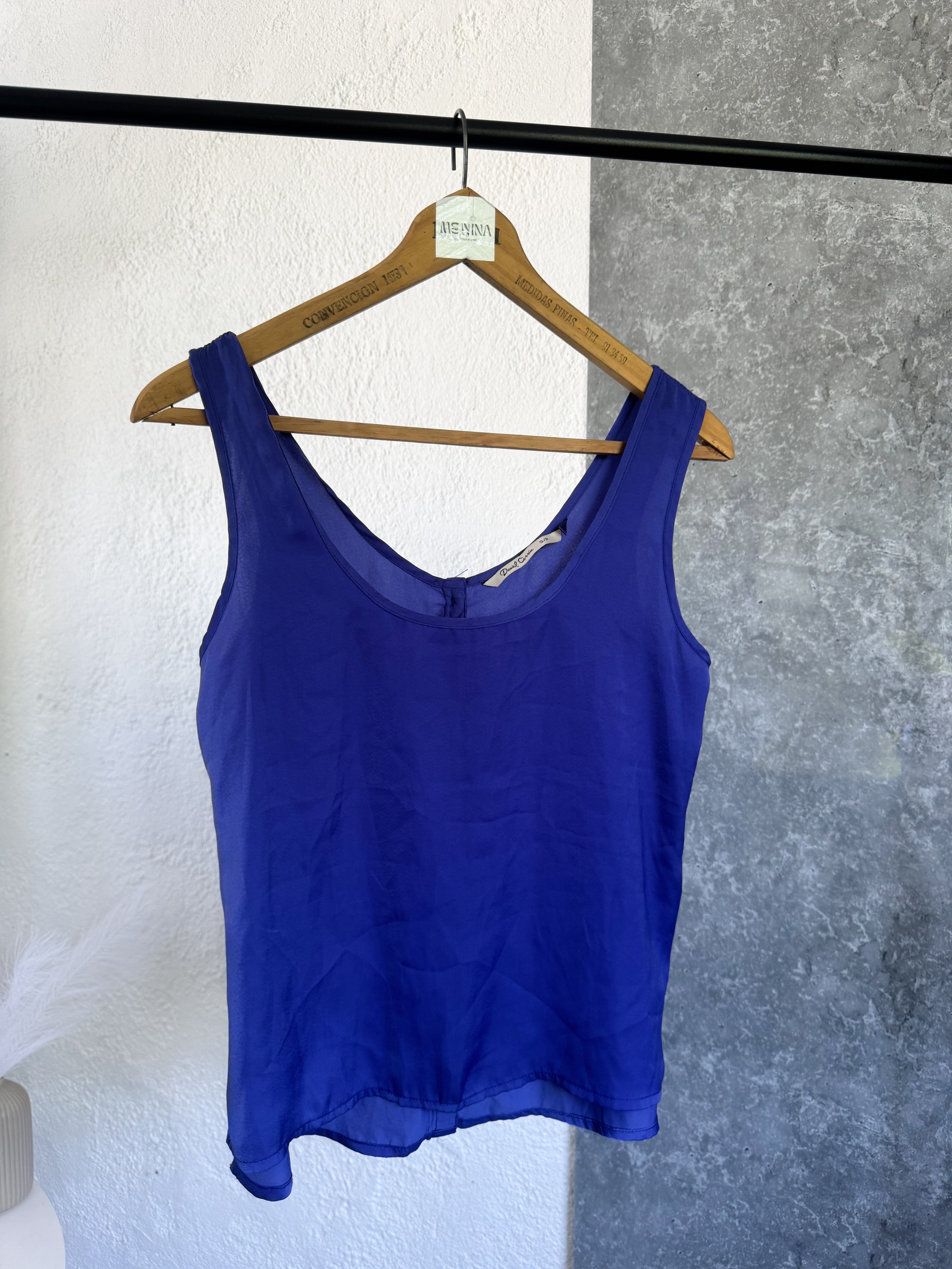 Musculosa azul Daniel Cassin
