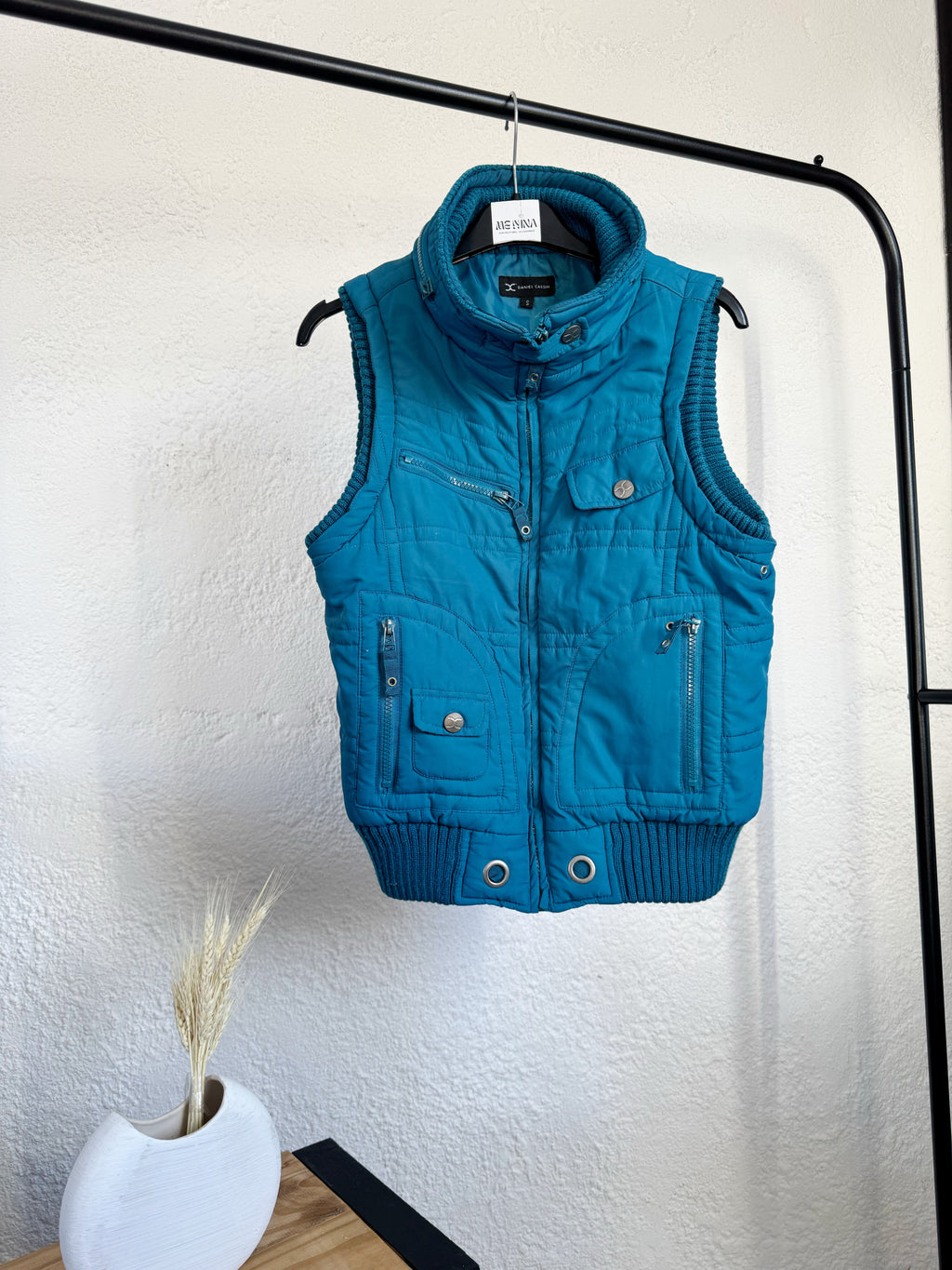 Chaleco celeste Daniel Cassin