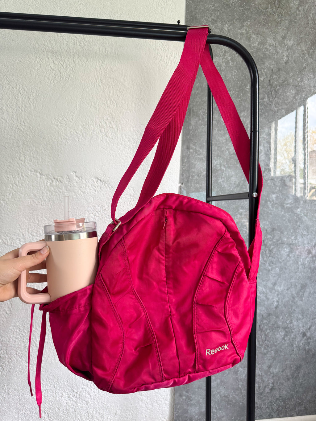 Bolso Reebok rosa