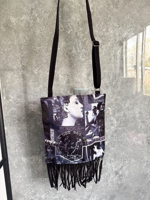 Bolso con diseño de mujer