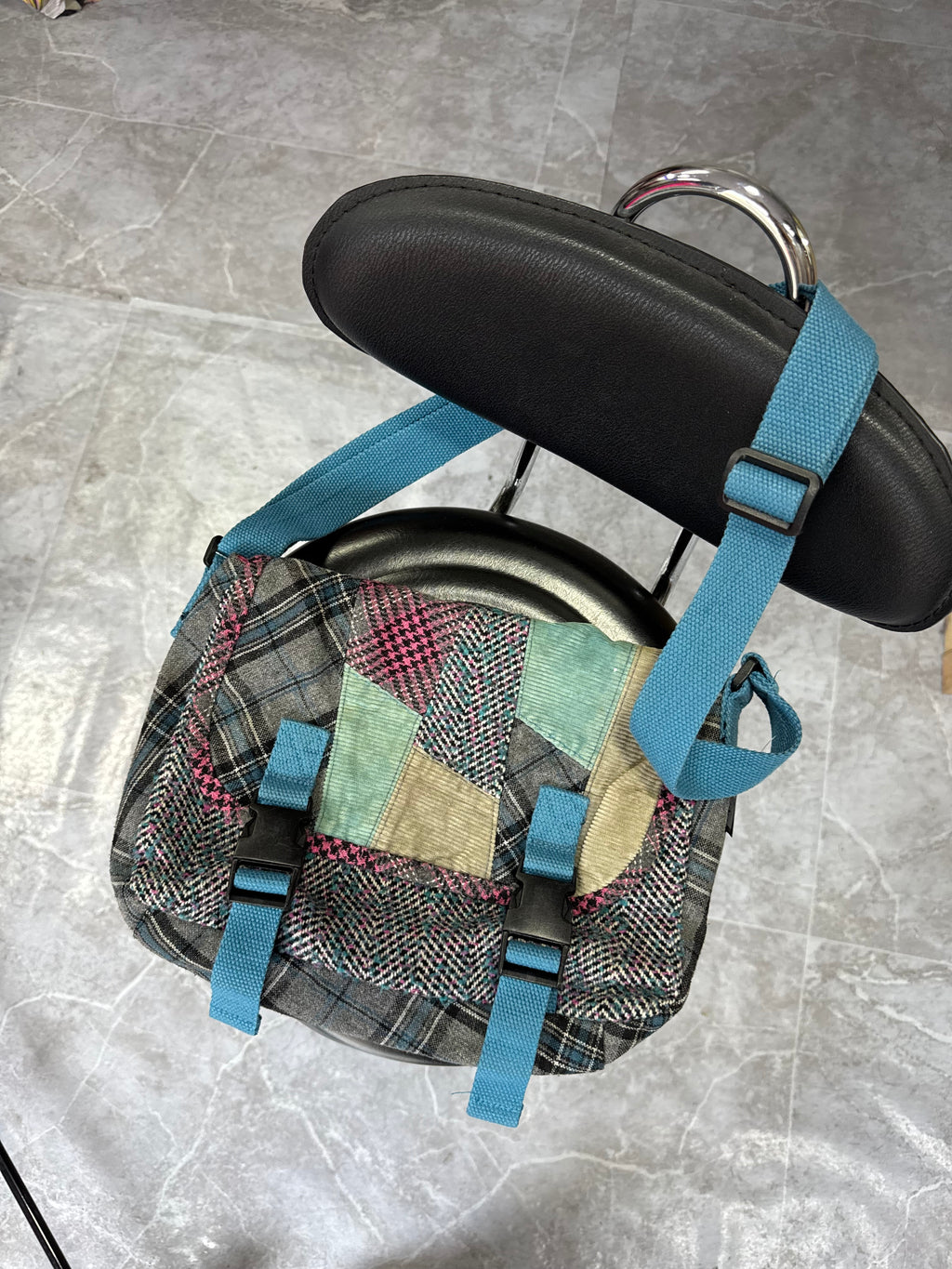 Cartera bandolera de tela