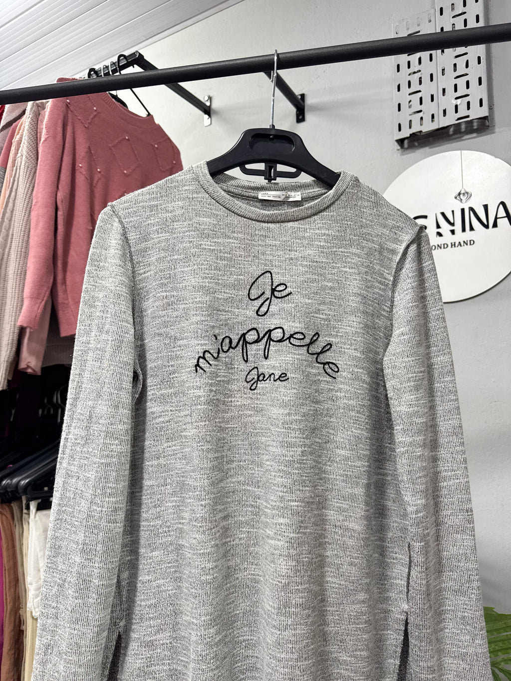 Buzo gris ZARA
