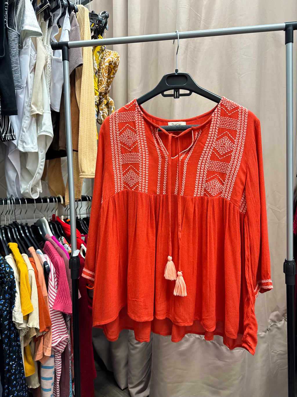 Blusa naranja Daniel Cassin