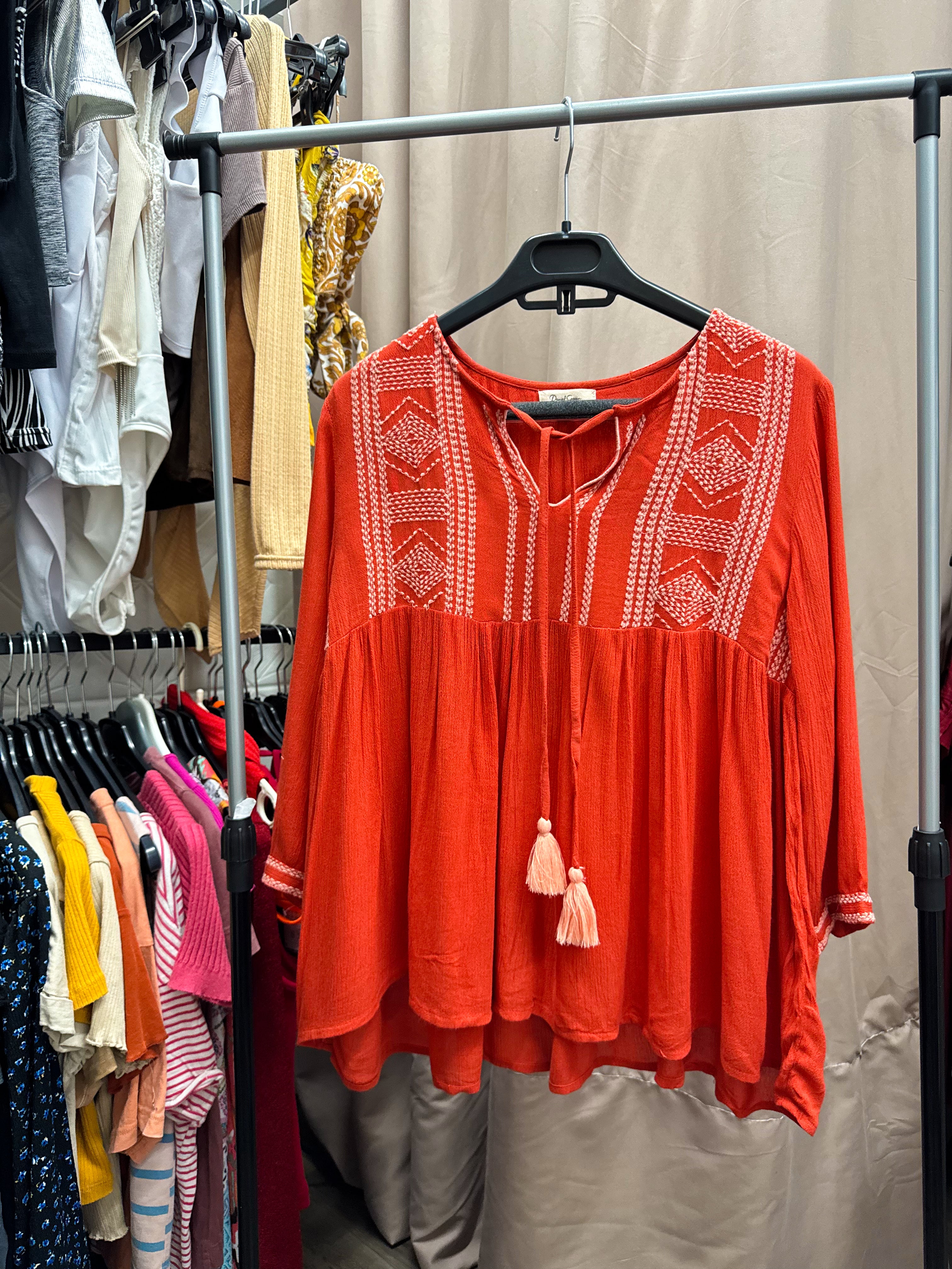 Blusa naranja Daniel Cassin