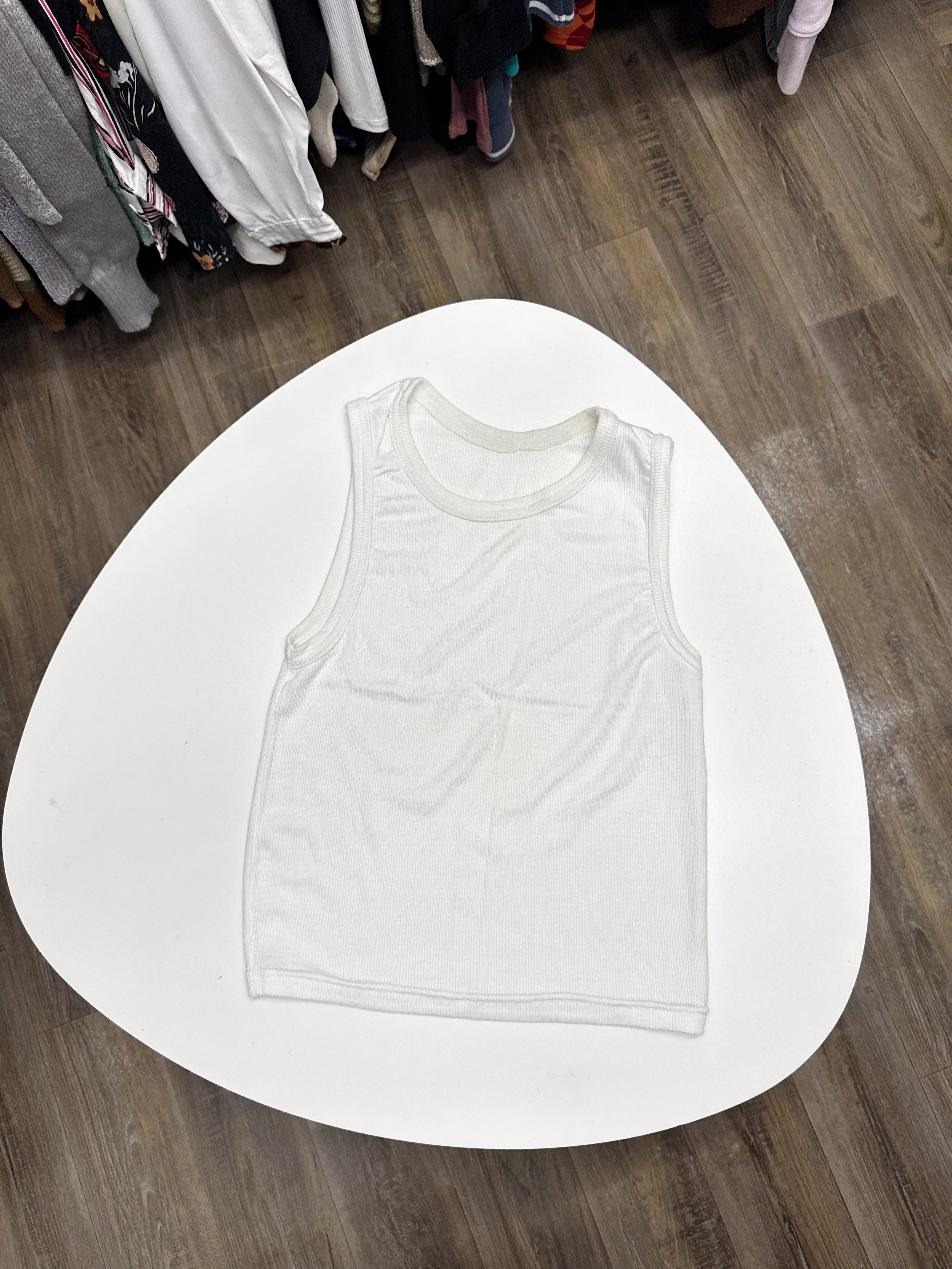Top musculosa blanco