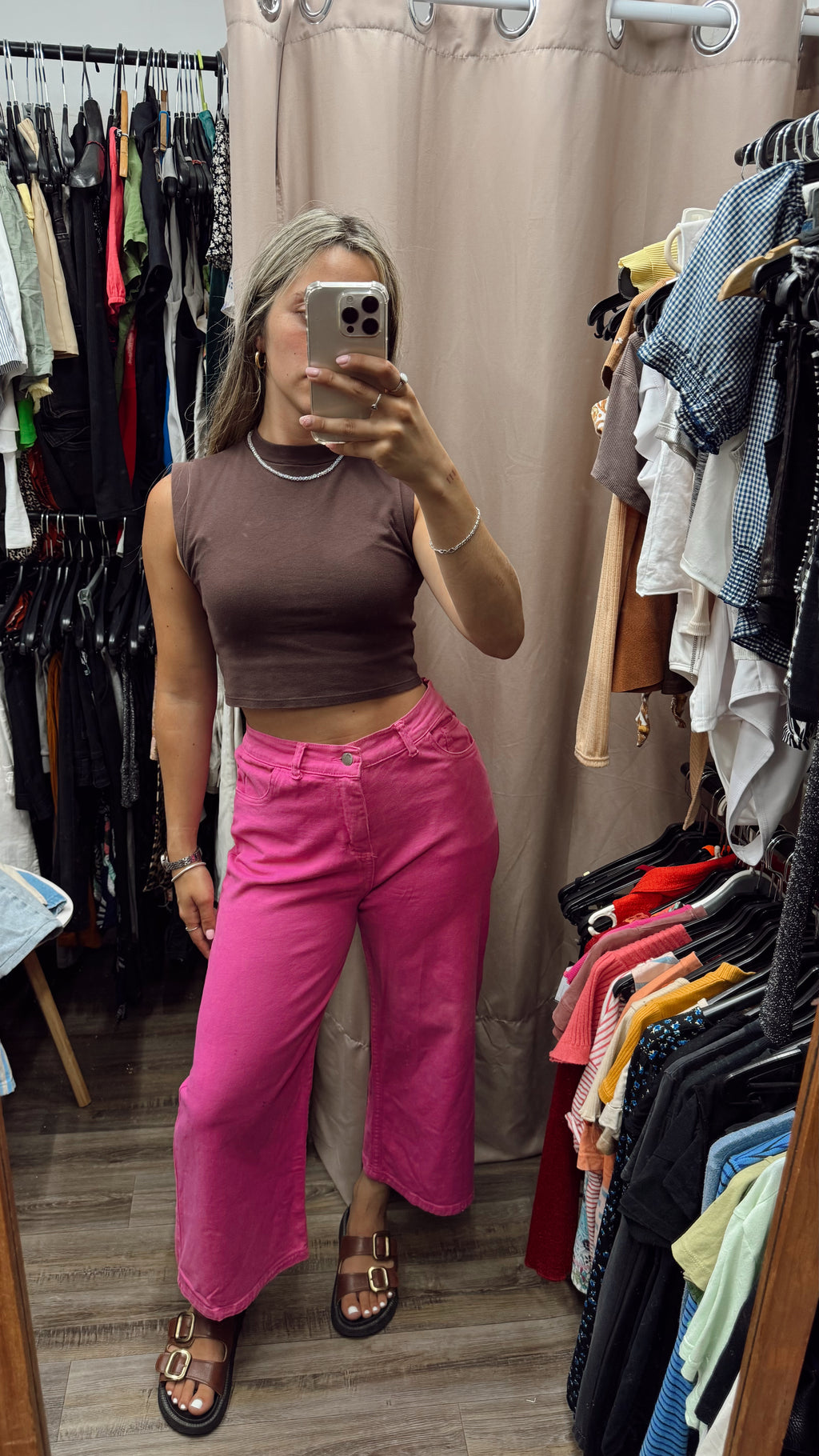 Pantalón rosa