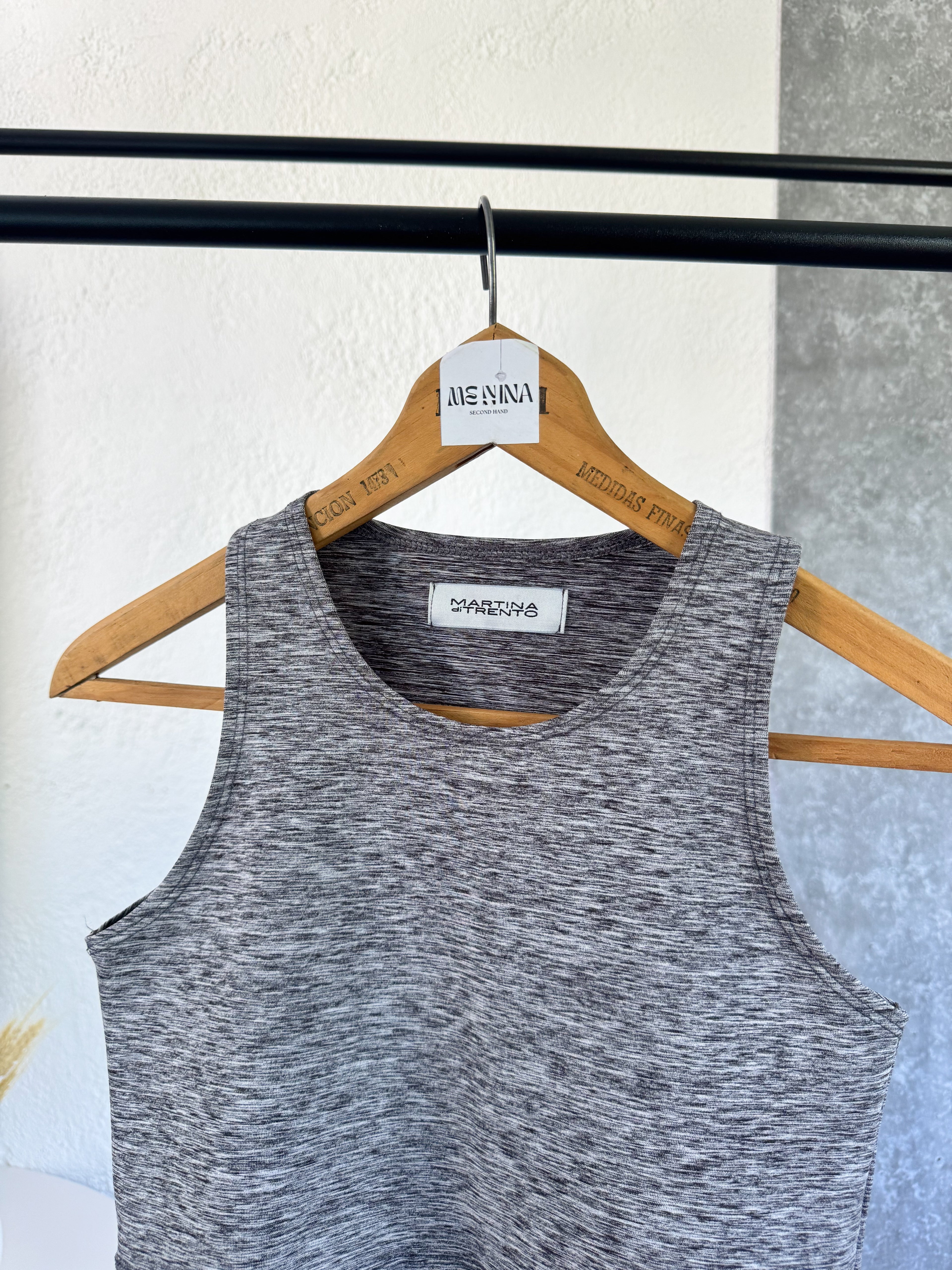 Top gris Martina Di Trento